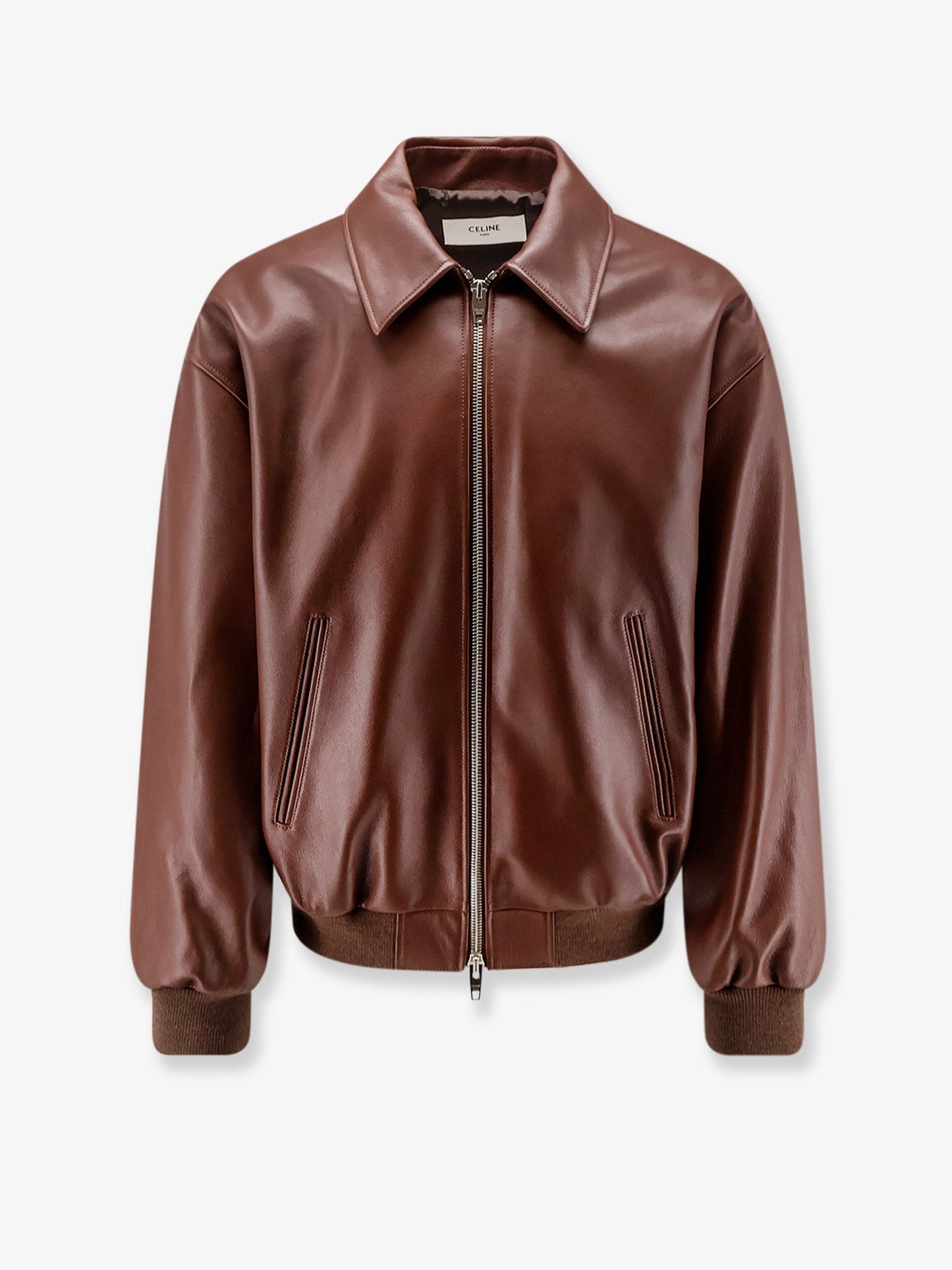 Celine Men Teddy Leather Jacket CELINE