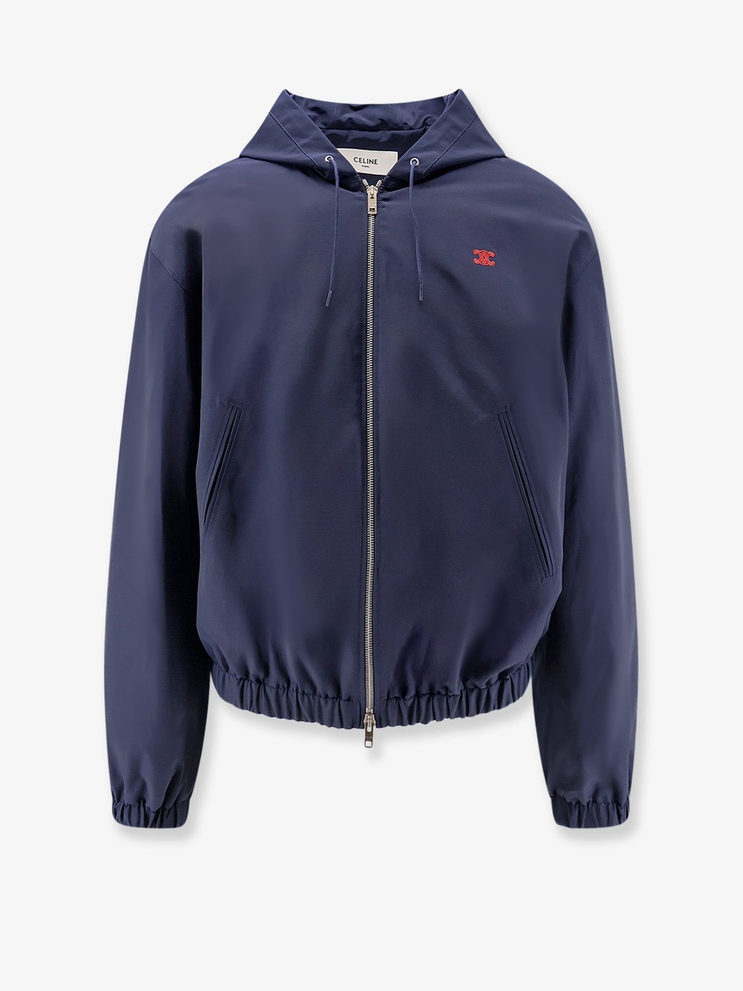 Celine Men Cotton Blend Hooded Jacket CELINE