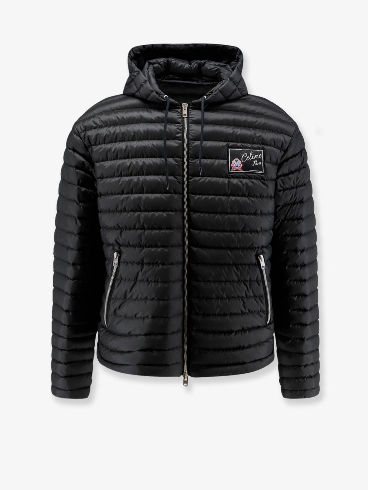 Celine Men Hooded Quilted Down Jacket CELINE