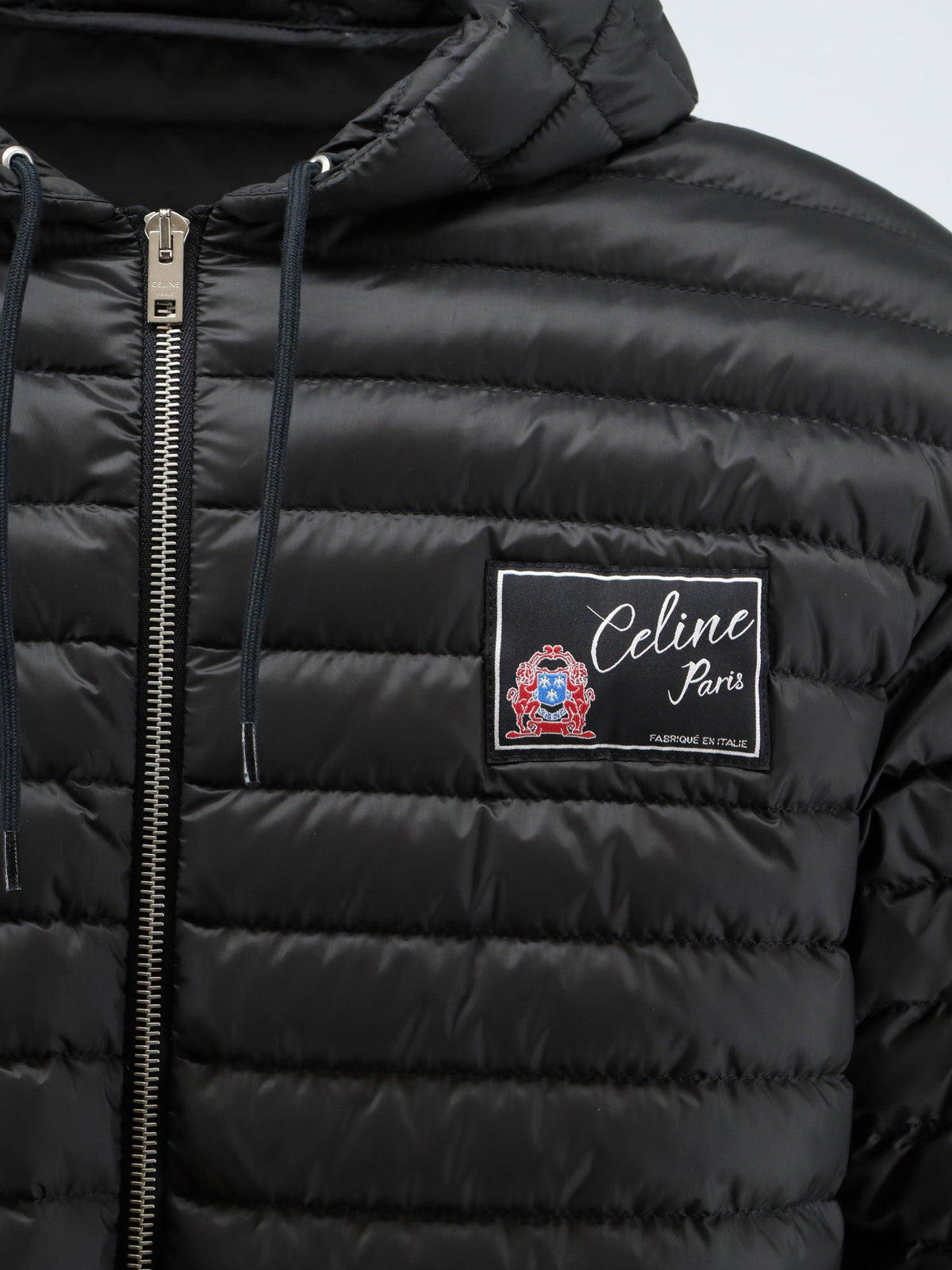 Celine Men Hooded Quilted Down Jacket CELINE
