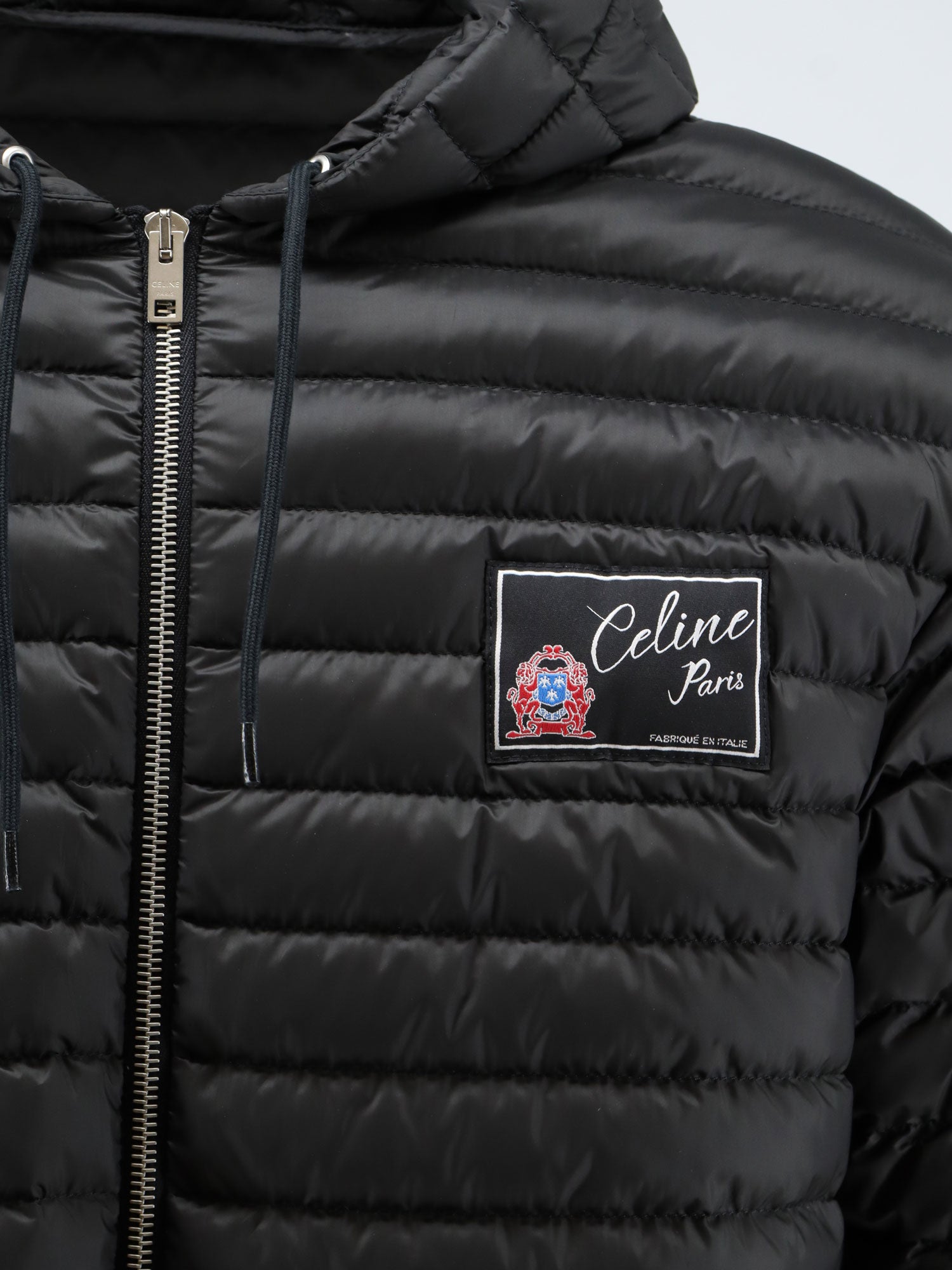 Celine Men Hooded Quilted Down Jacket CELINE