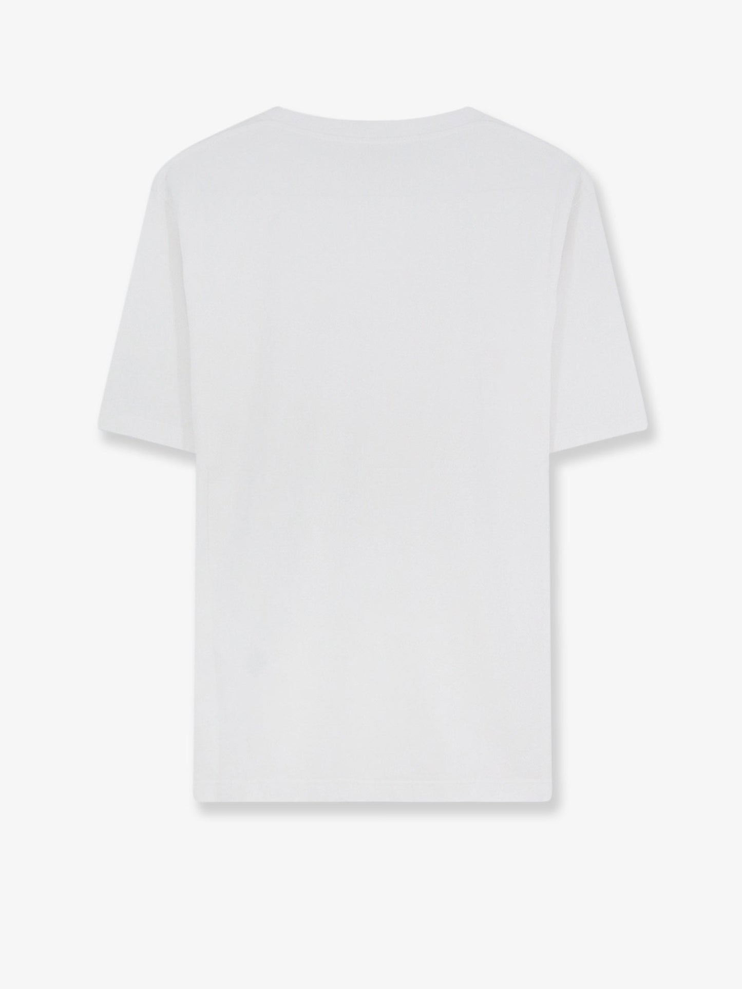 Celine Women Cotton T-Shirt With Front Logo Print CELINE