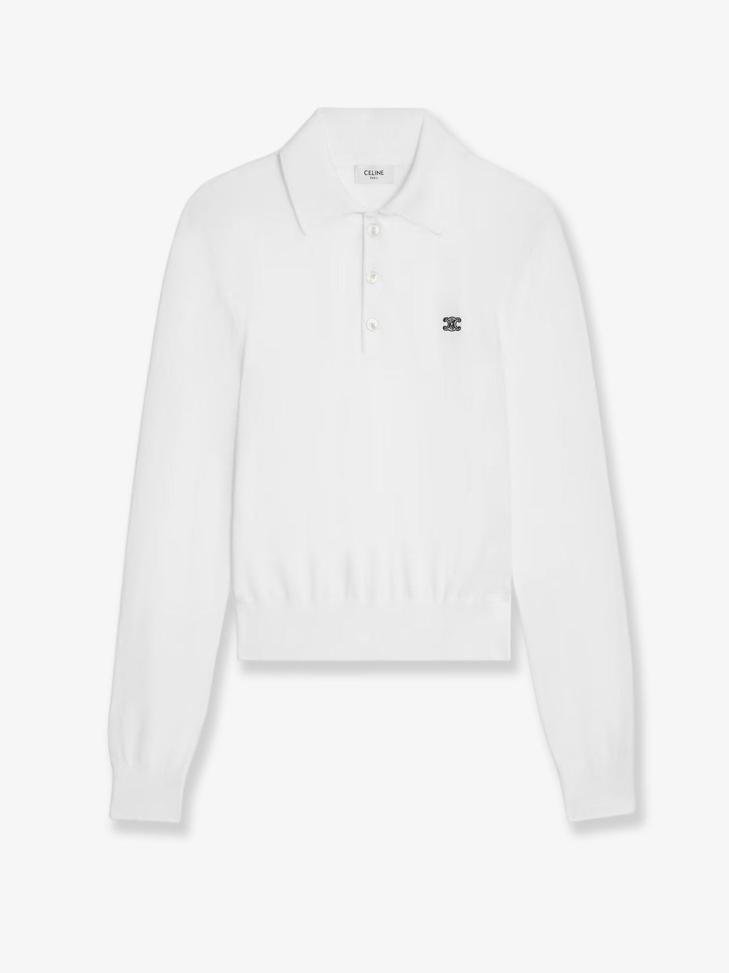 Celine Women Cotton Polo Shirt CELINE