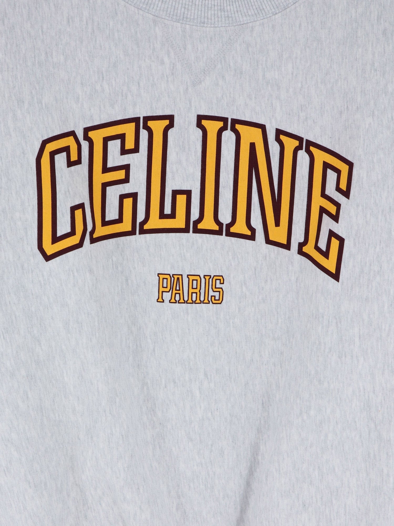 Celine Women Loose Fit Cotton Sweatshirt CELINE