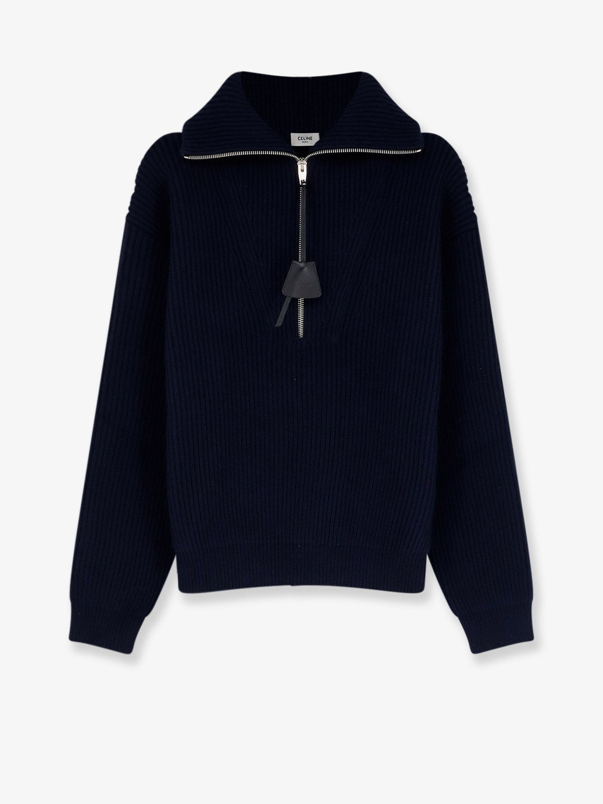 Celine Men Ribbed Wool And Cashmere Sweater CELINE