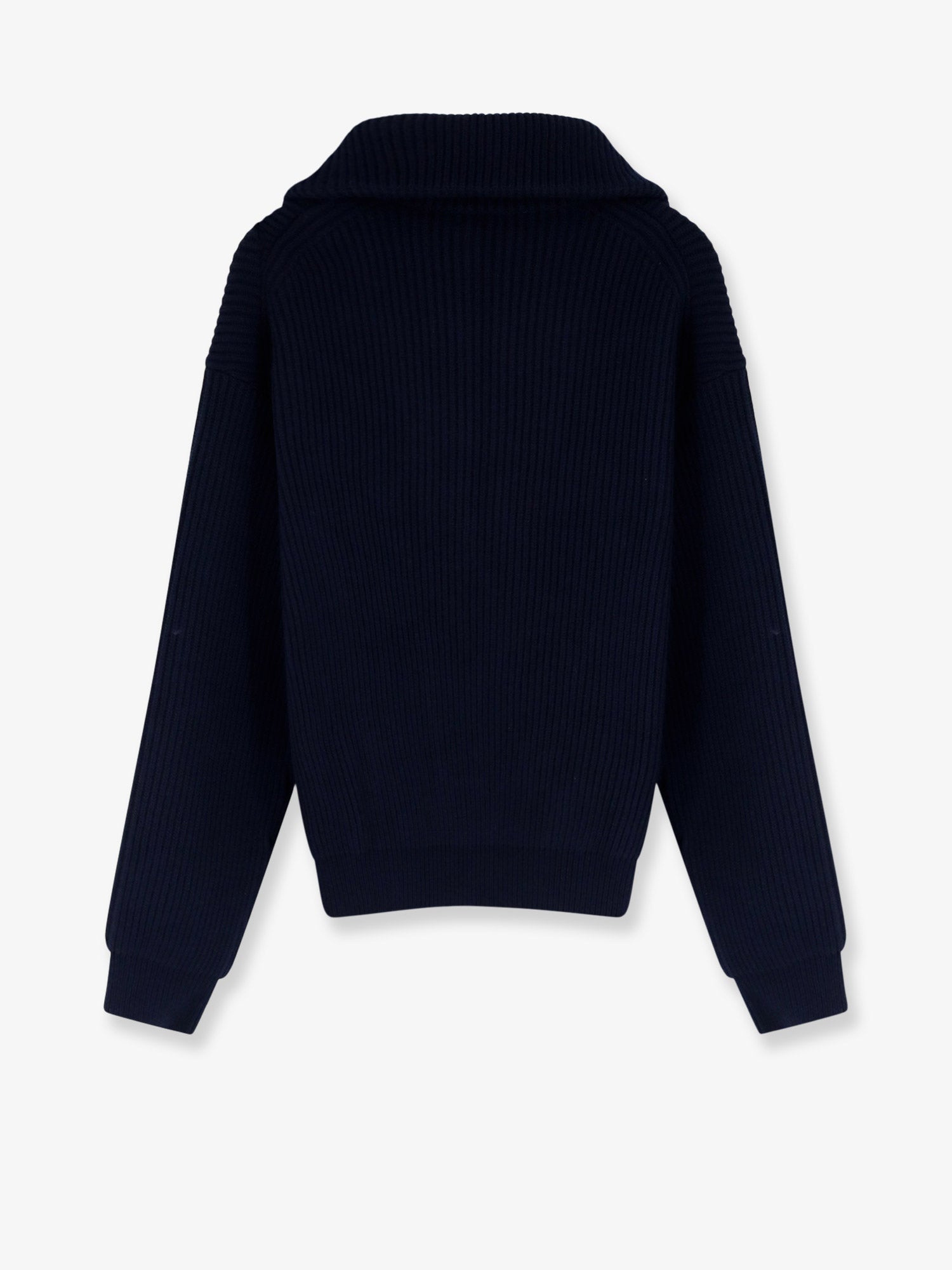 Celine Men Ribbed Wool And Cashmere Sweater CELINE