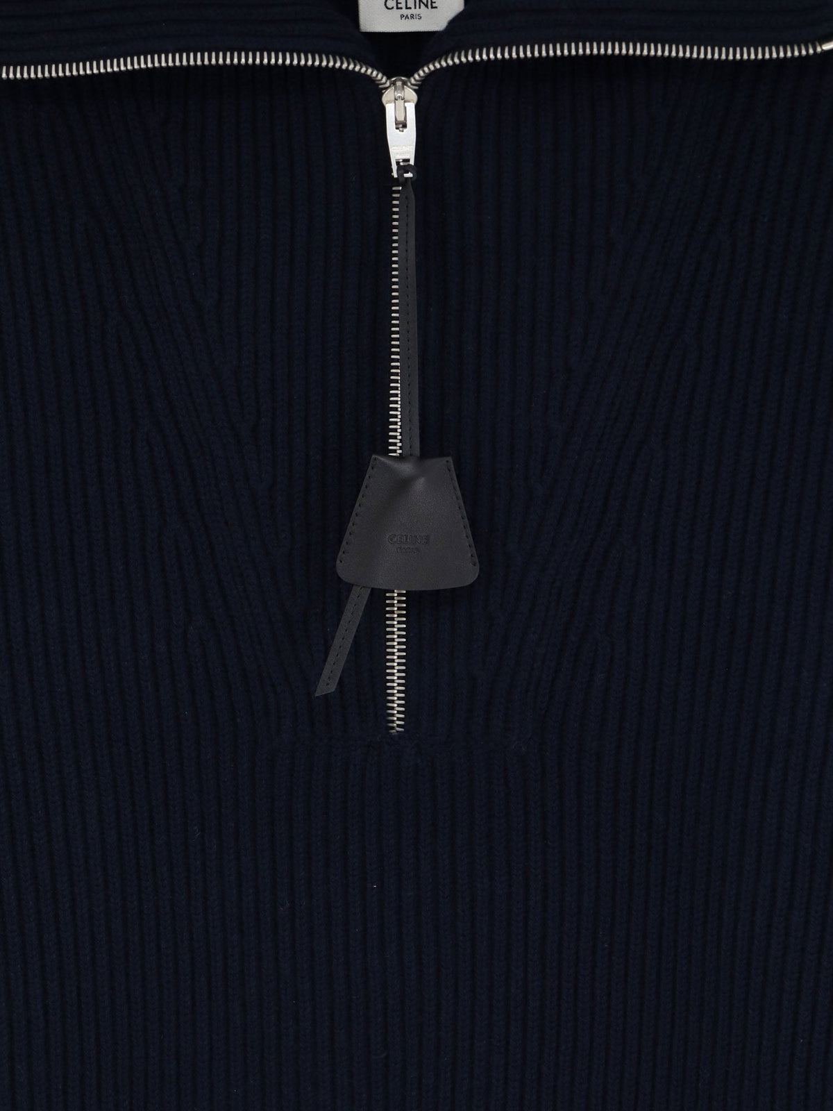 Celine Men Ribbed Wool And Cashmere Sweater CELINE