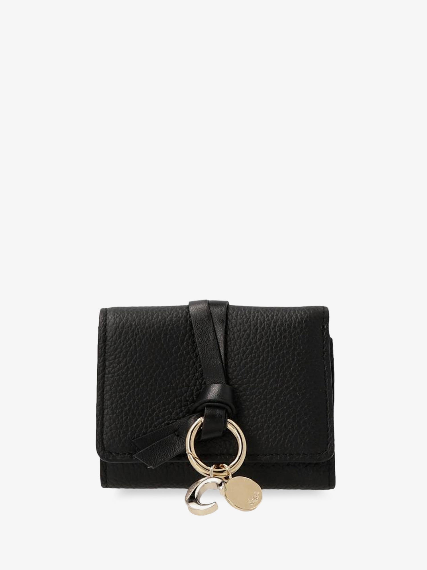 Chloe' Women Mini Alphabet Trifold Leather Wallet CHLOE
