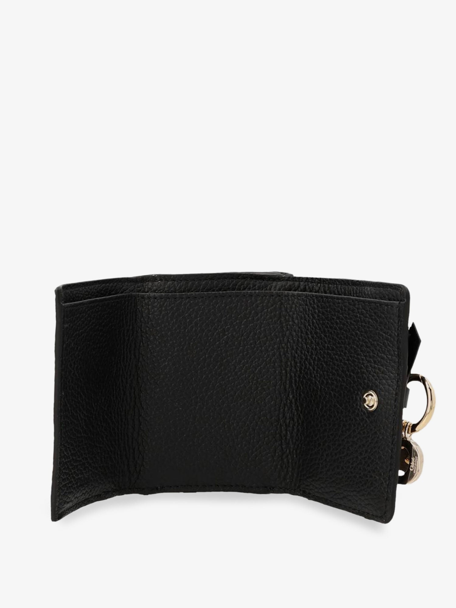 Chloe' Women Mini Alphabet Trifold Leather Wallet CHLOE
