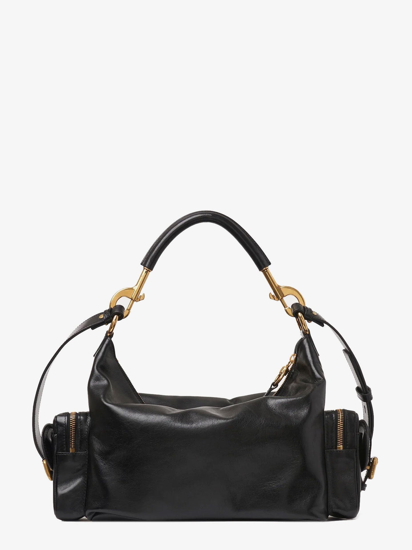 Chloe' Women Carry Shiny Buffalo Leather Shoulder Bag CHLOE