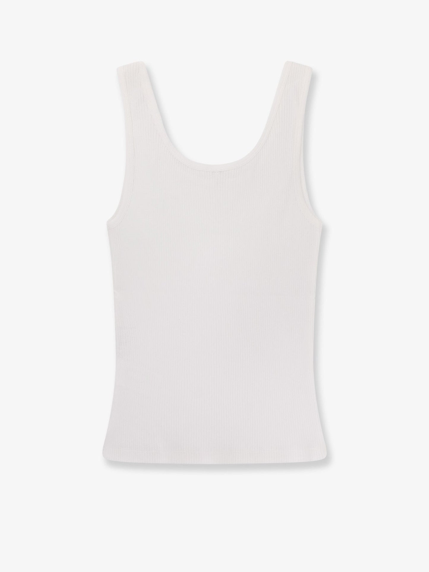 Chloe' Women Ribbed Cotton Tank Top CHLOE