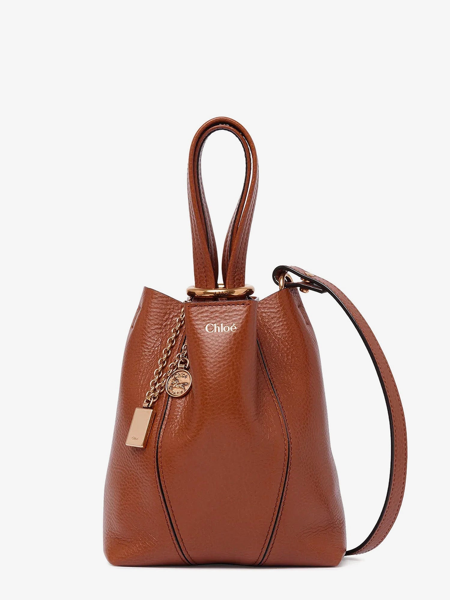 Chloe' Women Chloe Spin Leather Crossbody Bag CHLOE