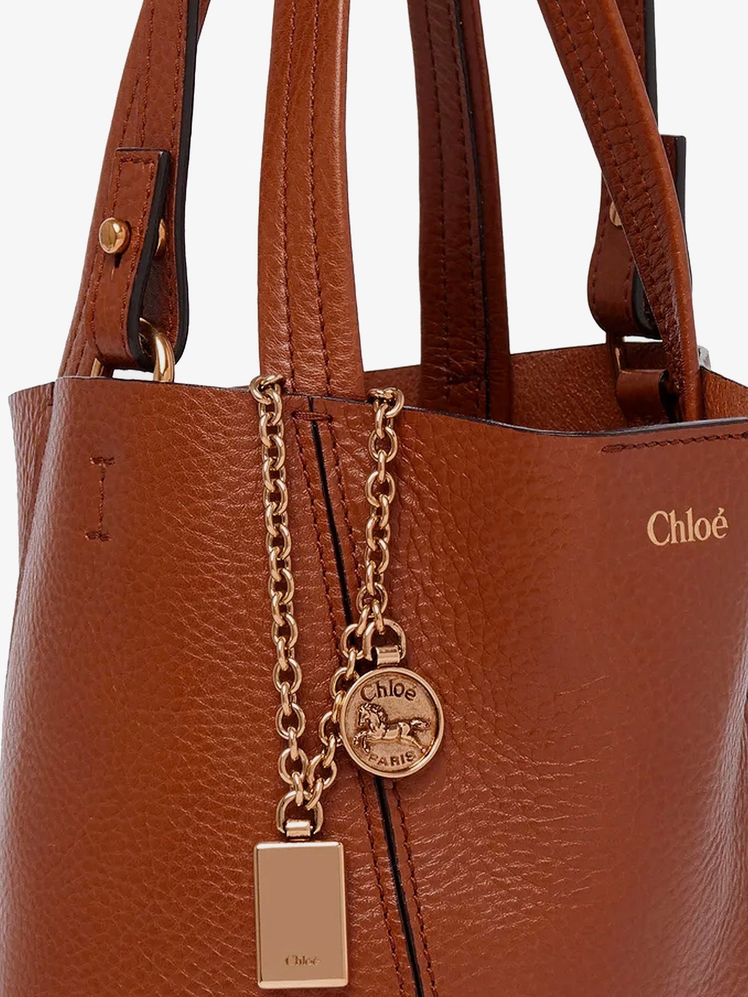 Chloe' Women Chloe Spin Leather Crossbody Bag CHLOE