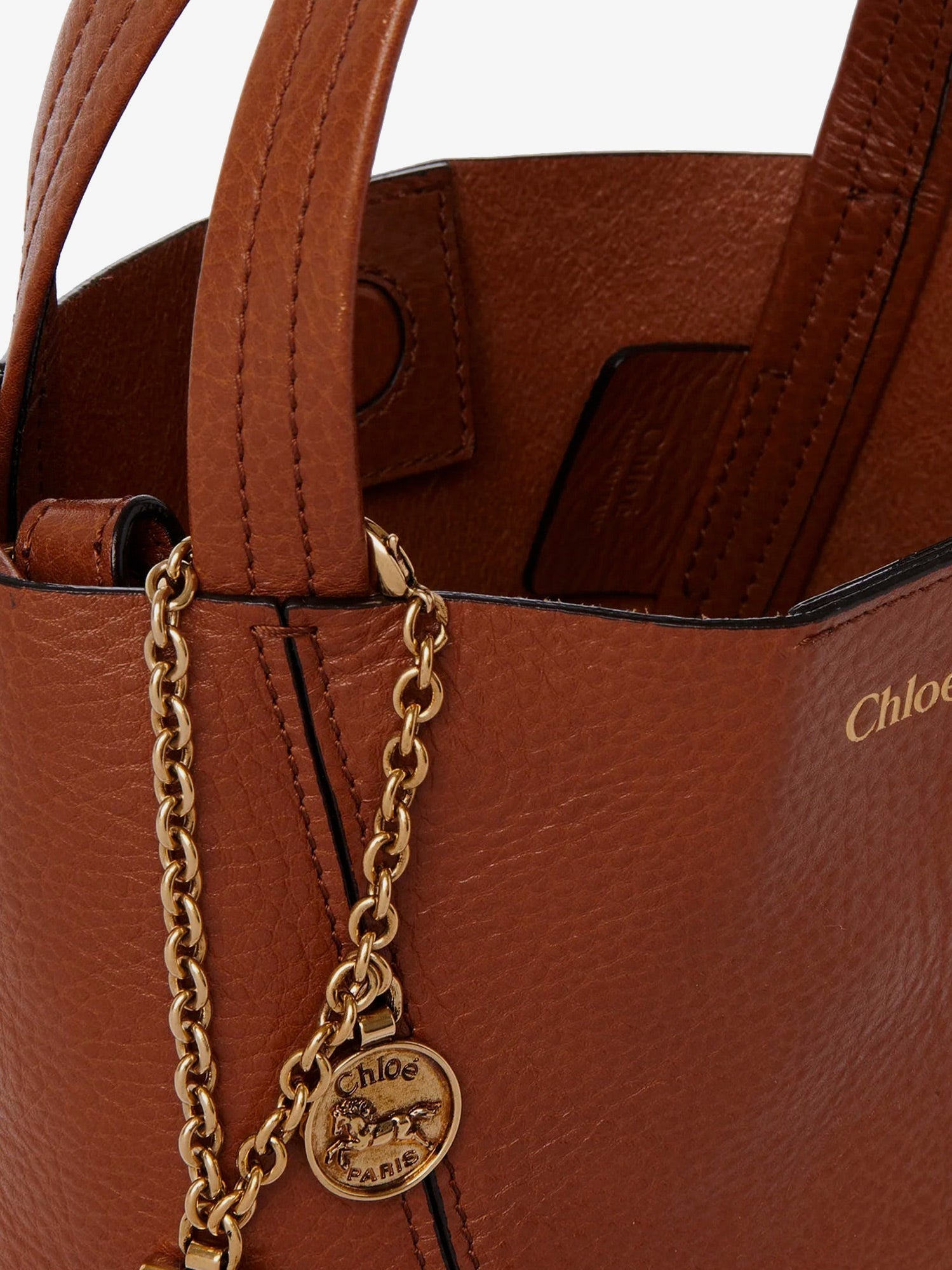Chloe' Women Chloe Spin Leather Crossbody Bag CHLOE