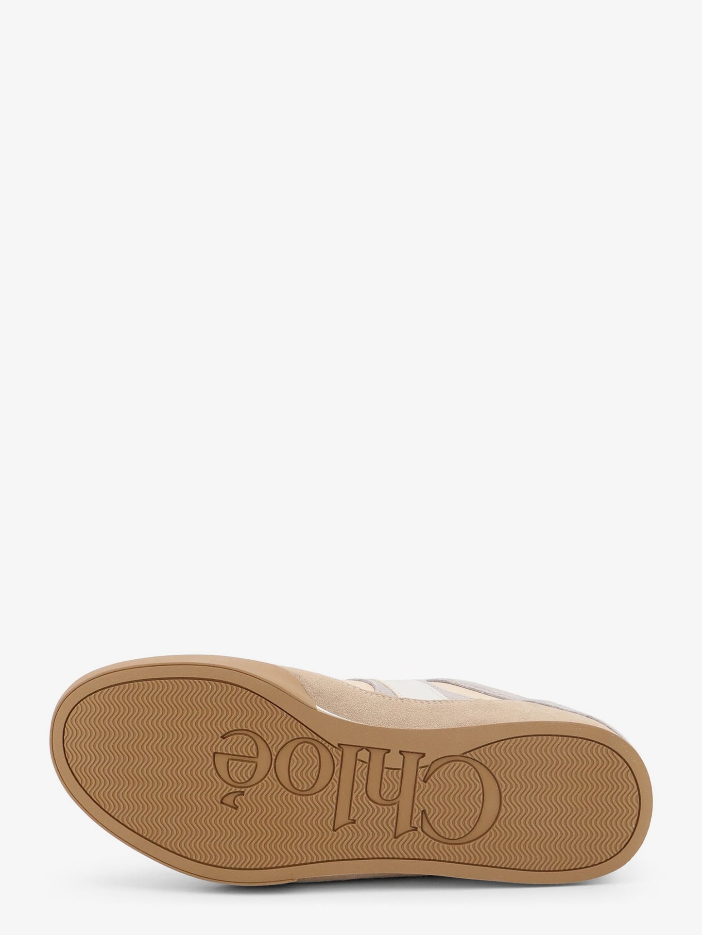 Chloe' Women Kick Suede Sneakers With Contrasting Inserts CHLOE