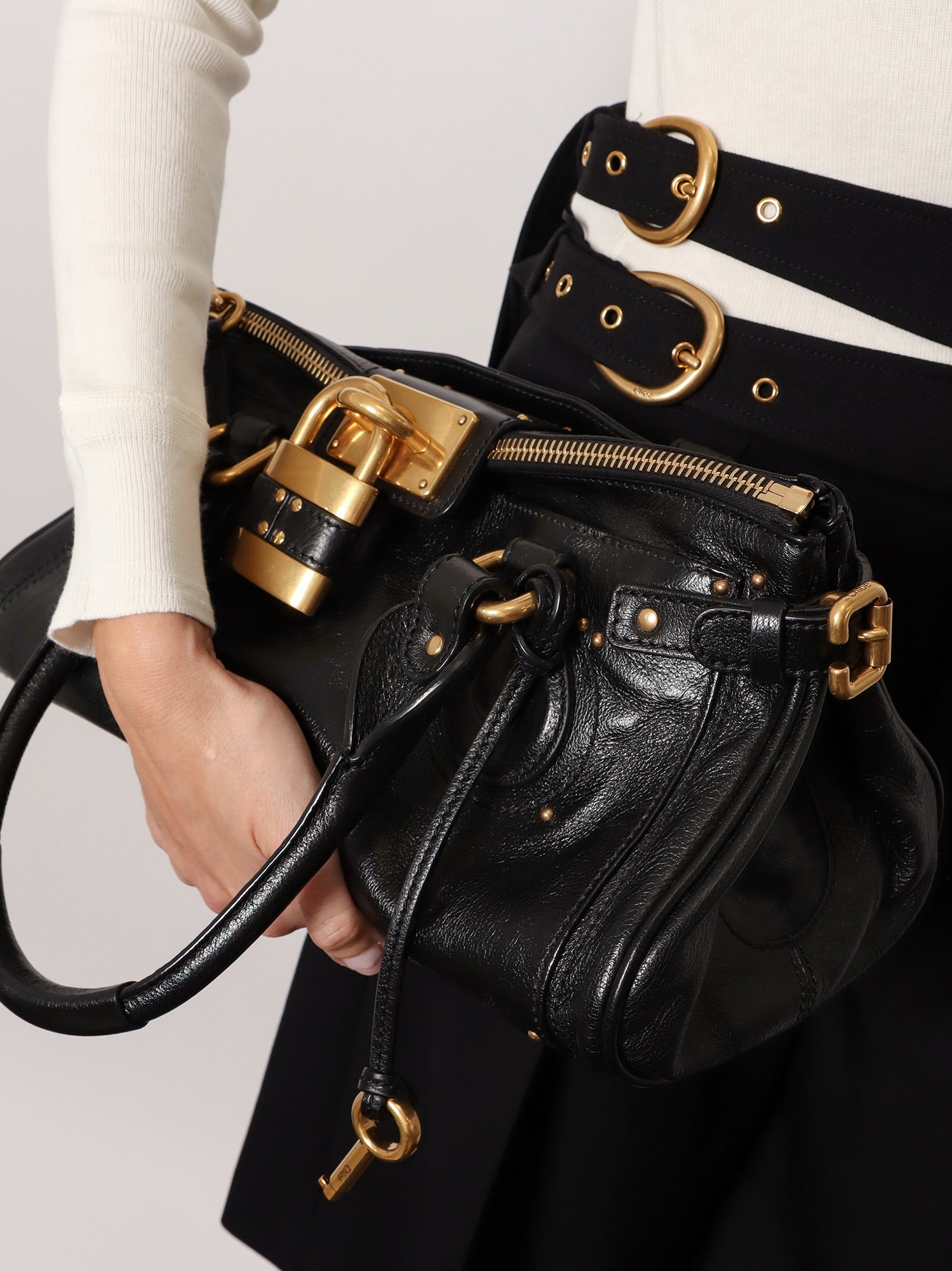 Chloe' Women Paddington Leather Handbag CHLOE