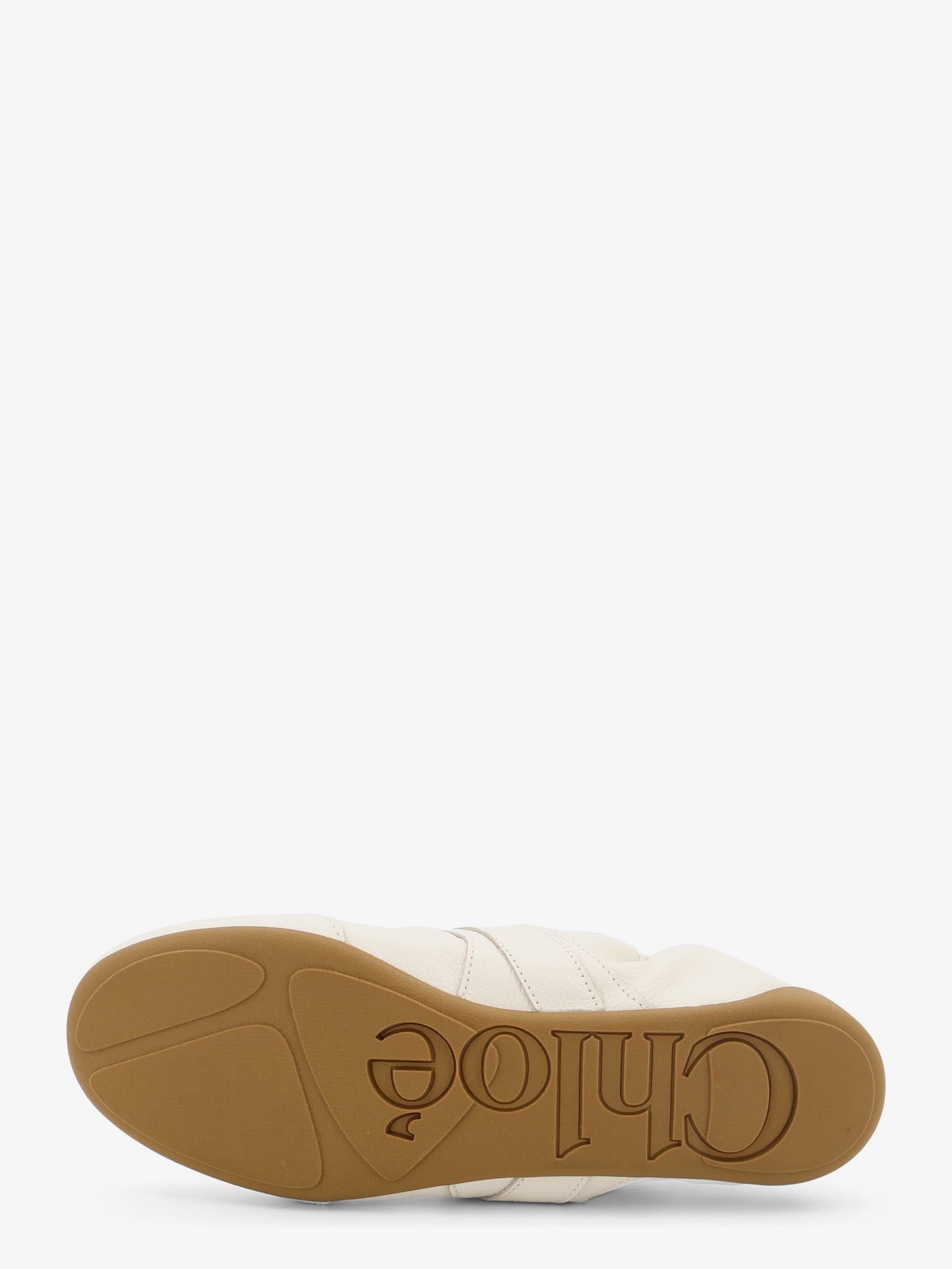 Chloe' Women Kick Leather Sneakers With Side Logo CHLOE