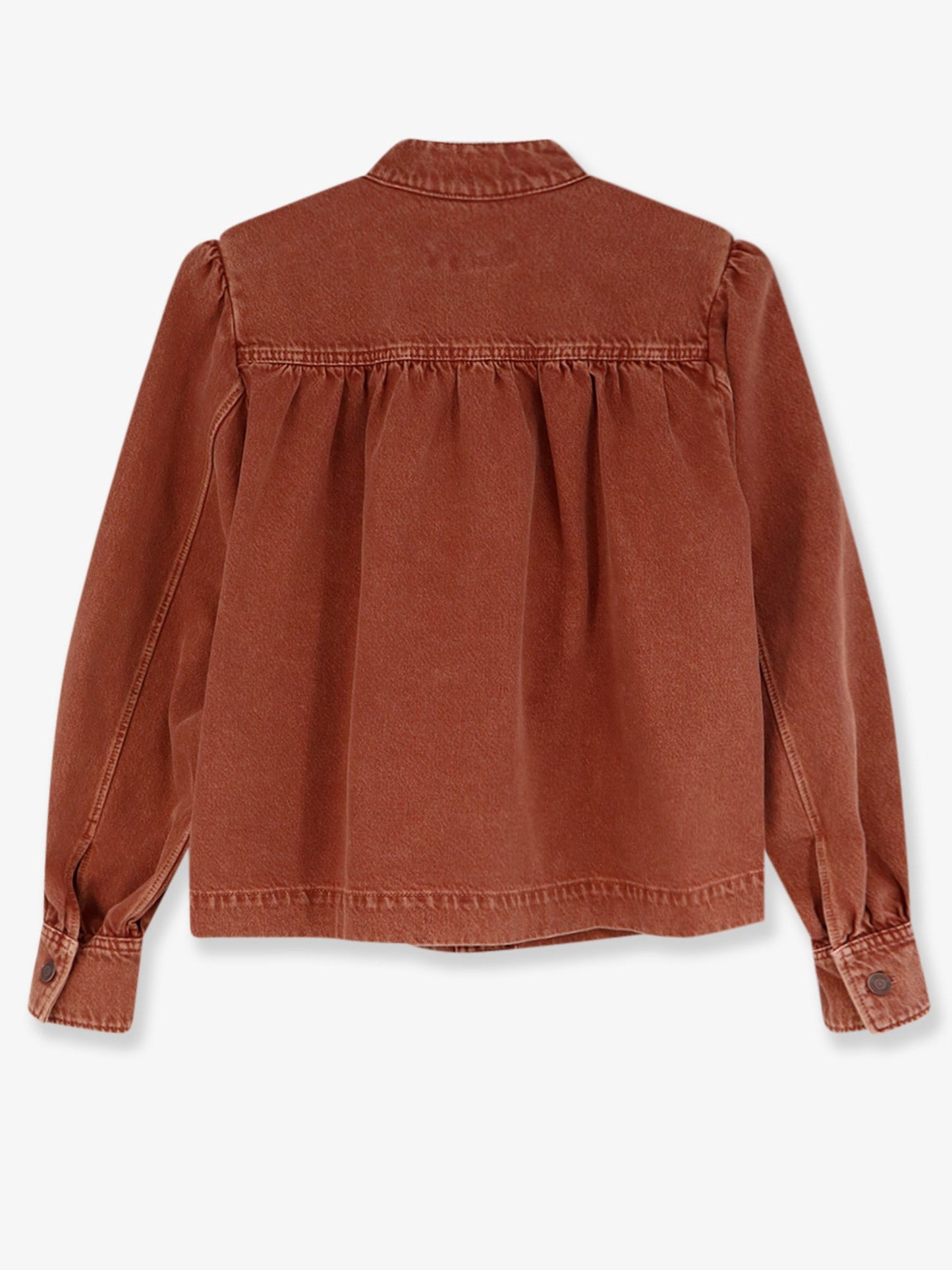 Chloe' Women Orange Denim Jacket CHLOE