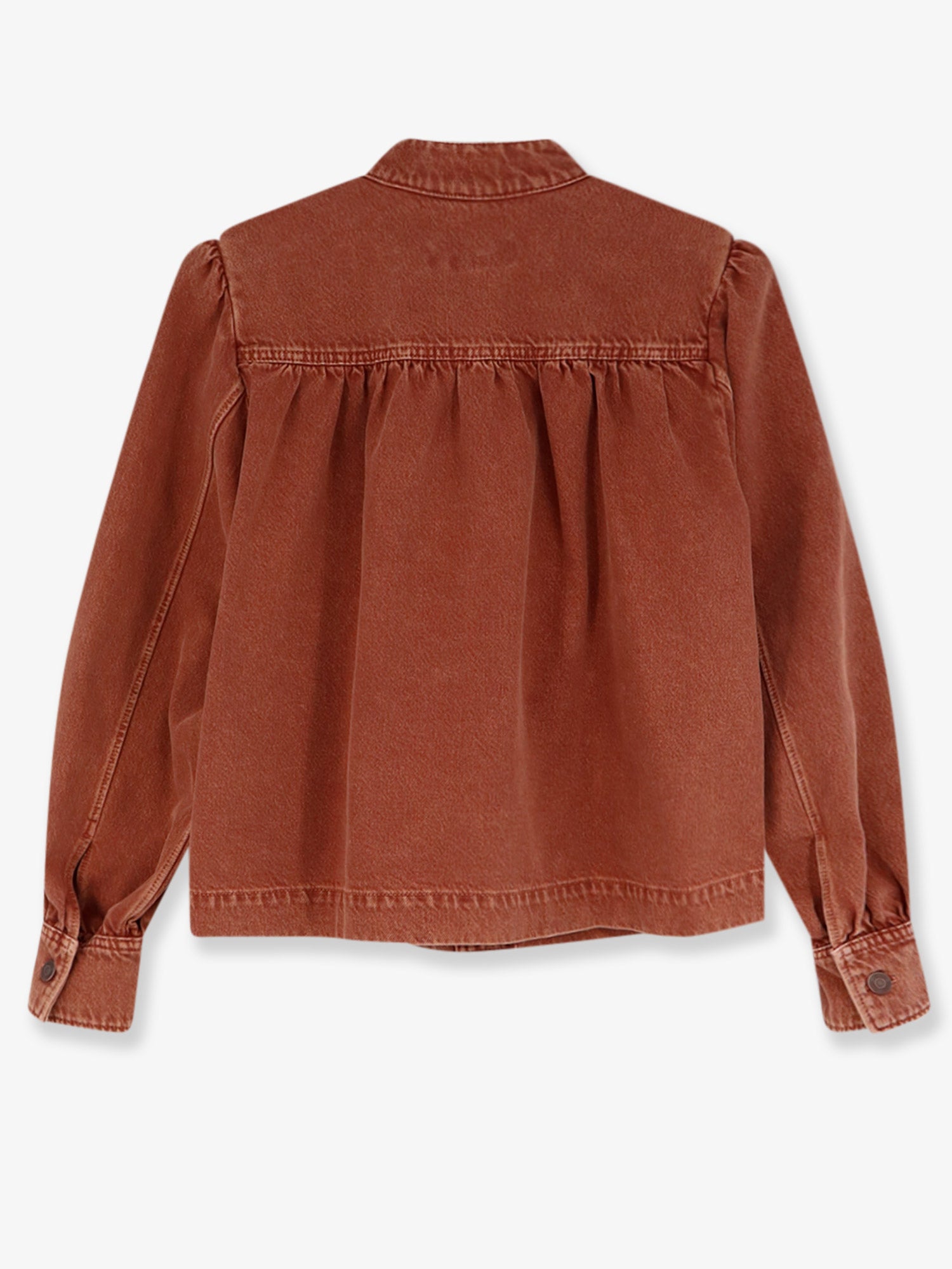 Chloe' Women Orange Denim Jacket CHLOE