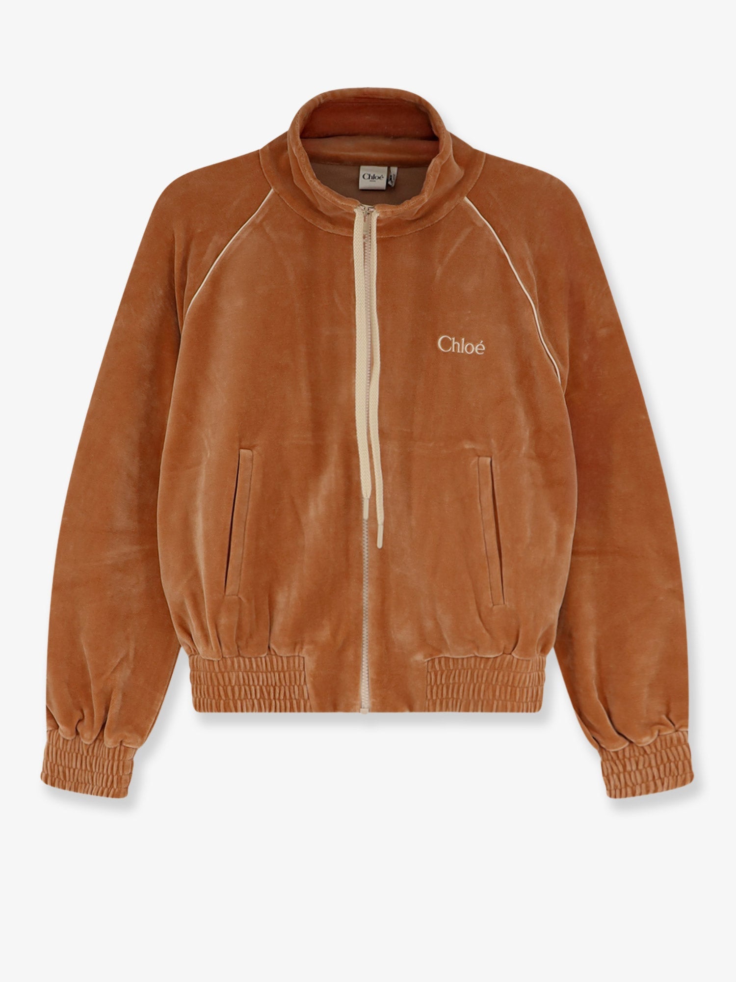 Chloe' Women Chenille Sweatshirt With Logo CHLOE