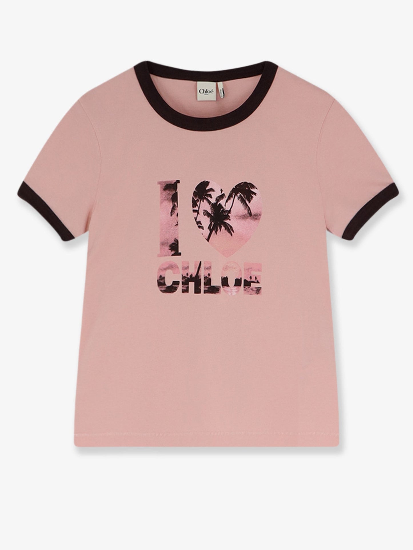 Chloe' Women Cotton T-Shirt With Print CHLOE