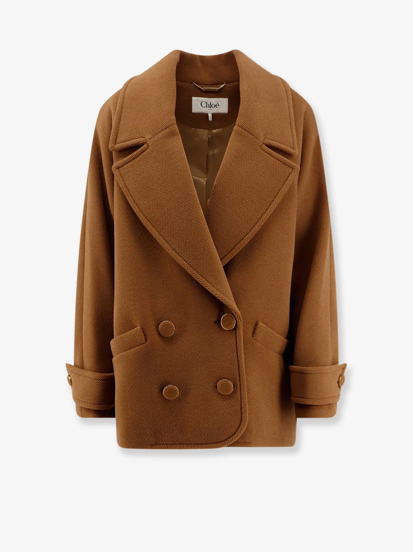 Chloe' Women Short Wool Coat CHLOE