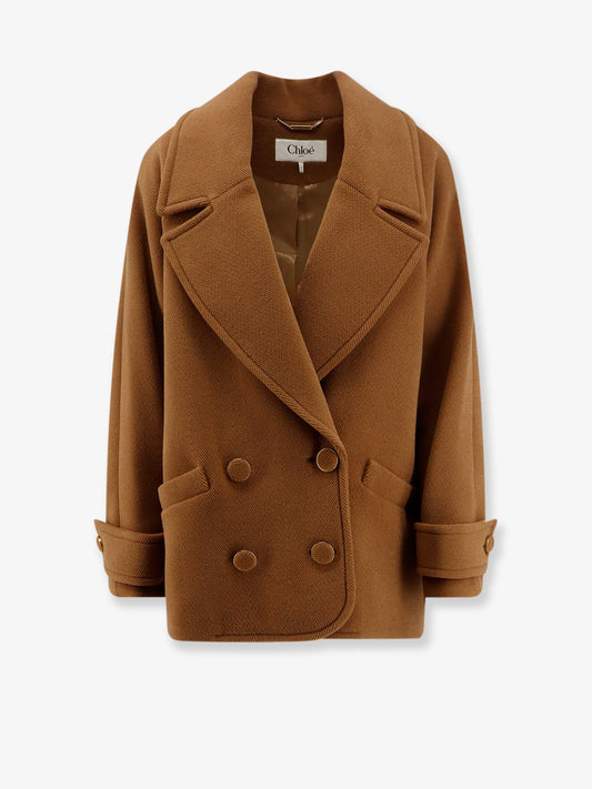 Chloe' Women Short Wool Coat CHLOE