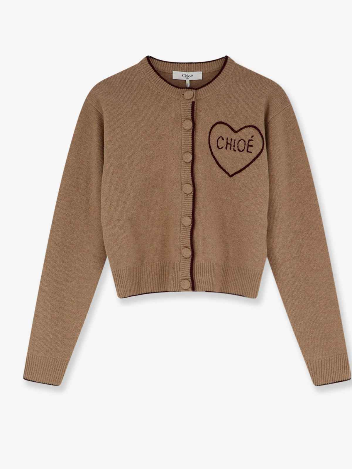 Chloe' Women Wool And Cashmere Wool Cardigan CHLOE