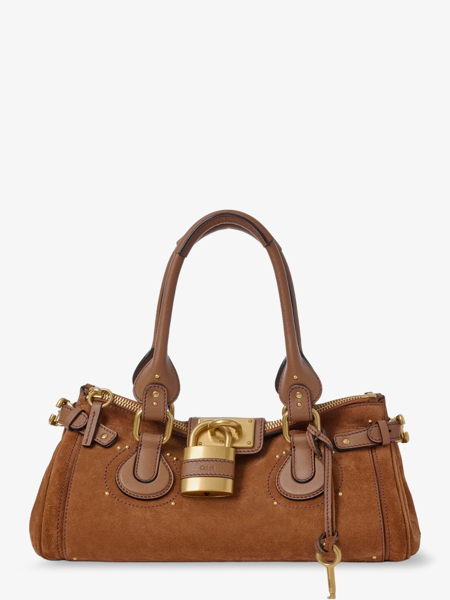 Chloe' Women Paddington Suede Shoulder Bag CHLOE