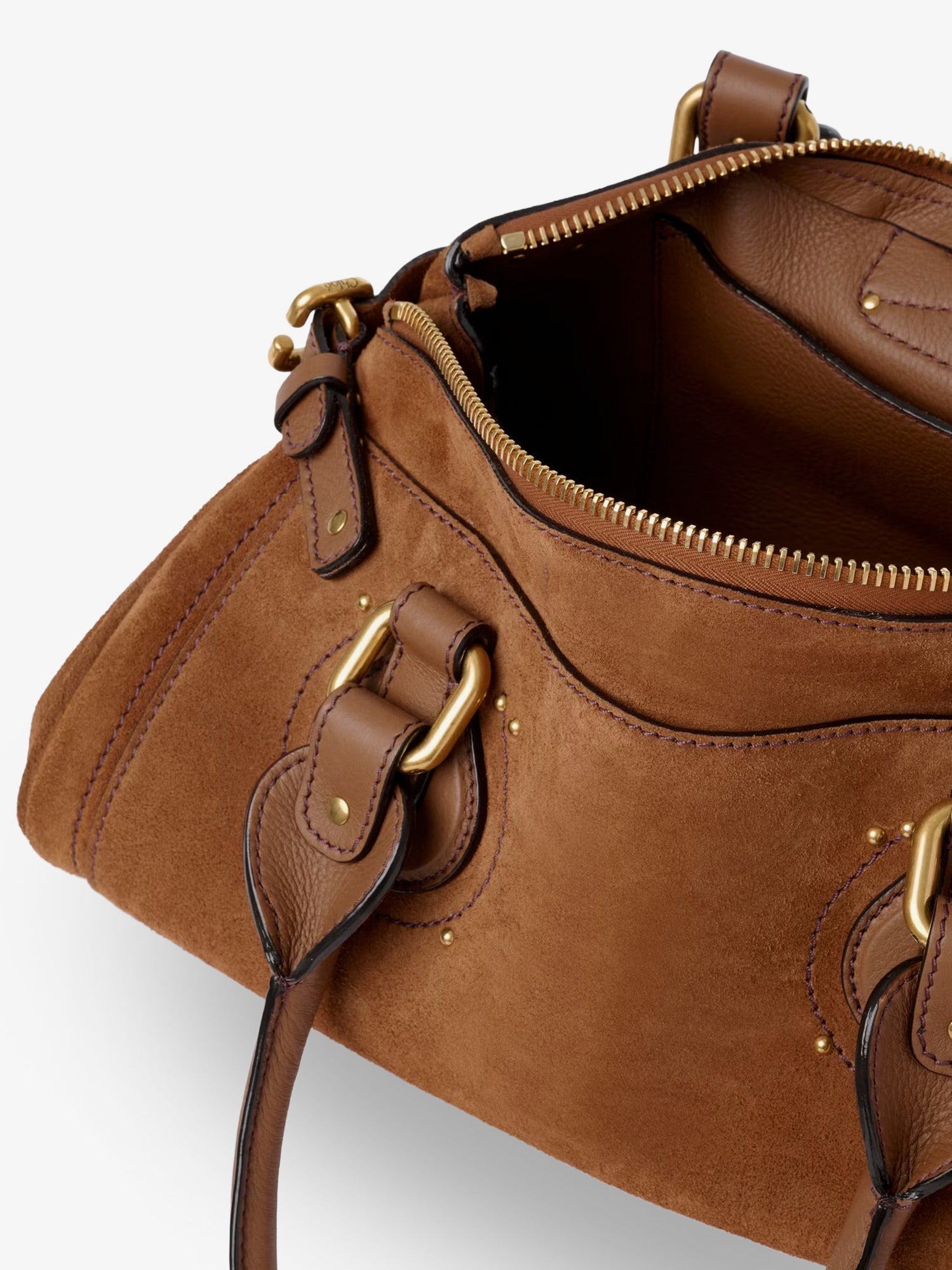 Chloe' Women Paddington Suede Shoulder Bag CHLOE