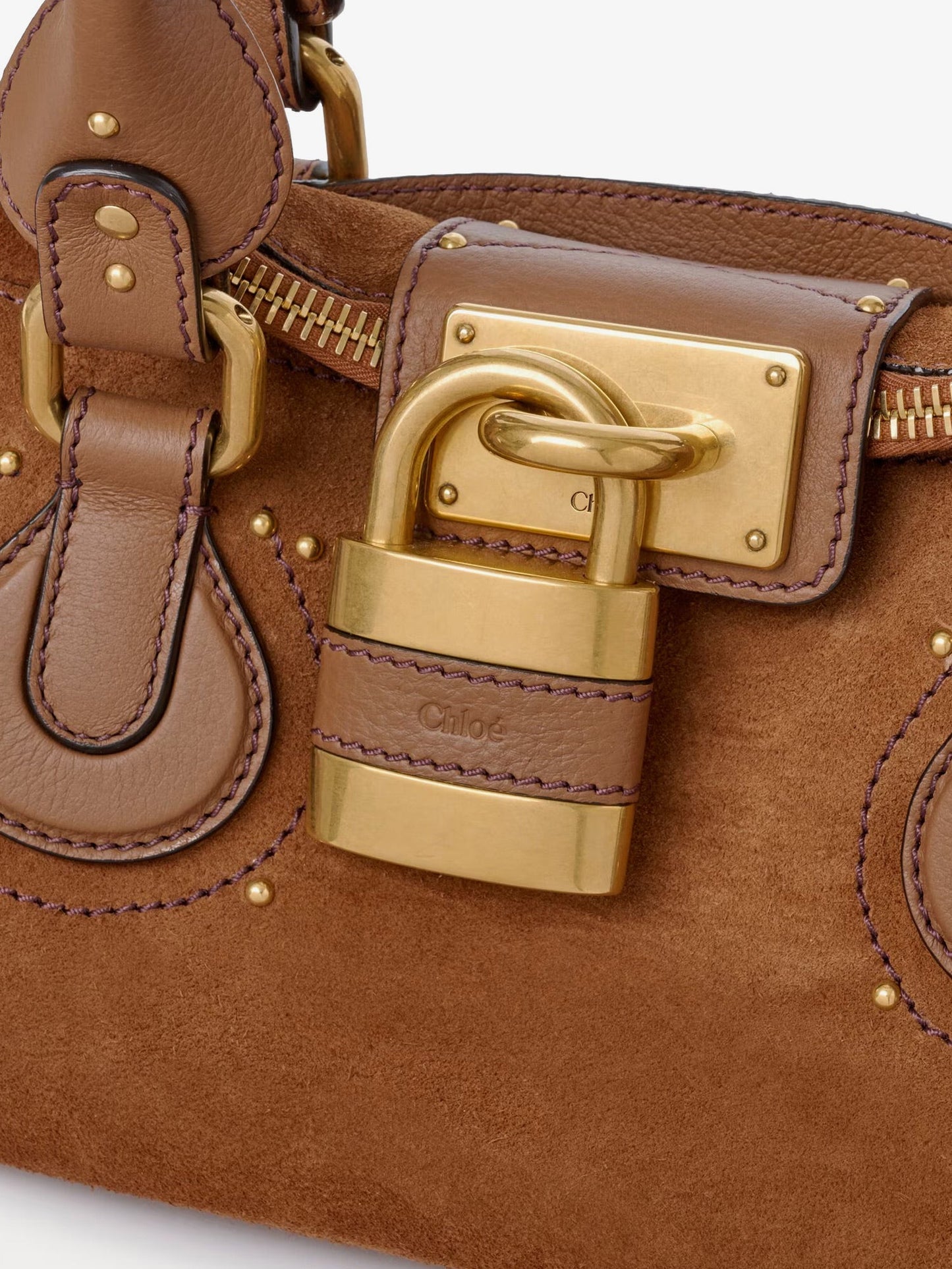 Chloe' Women Paddington Suede Shoulder Bag CHLOE