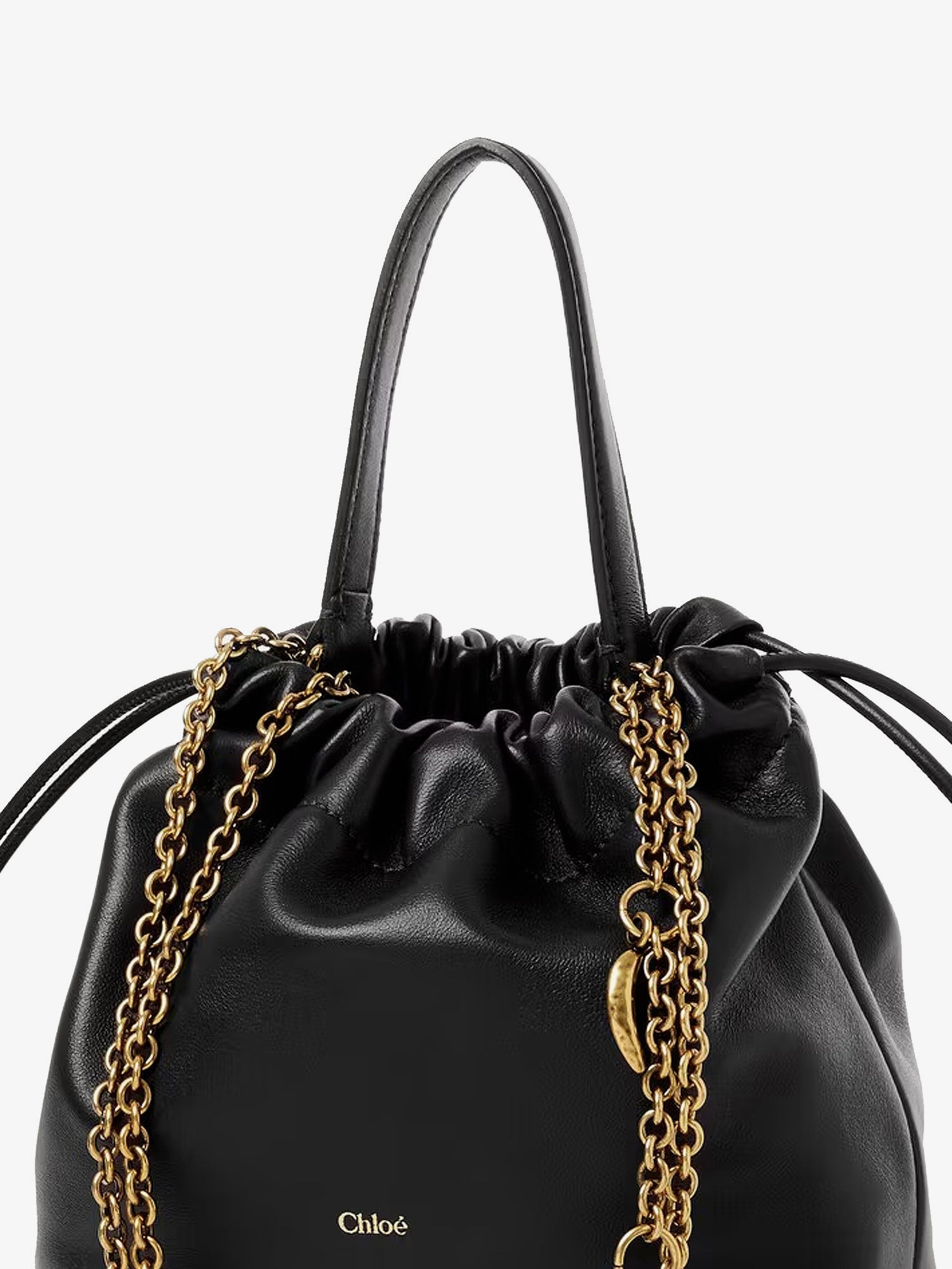 Chloe' Women Chloe Icons Mini Leather Crossbody Bag CHLOE