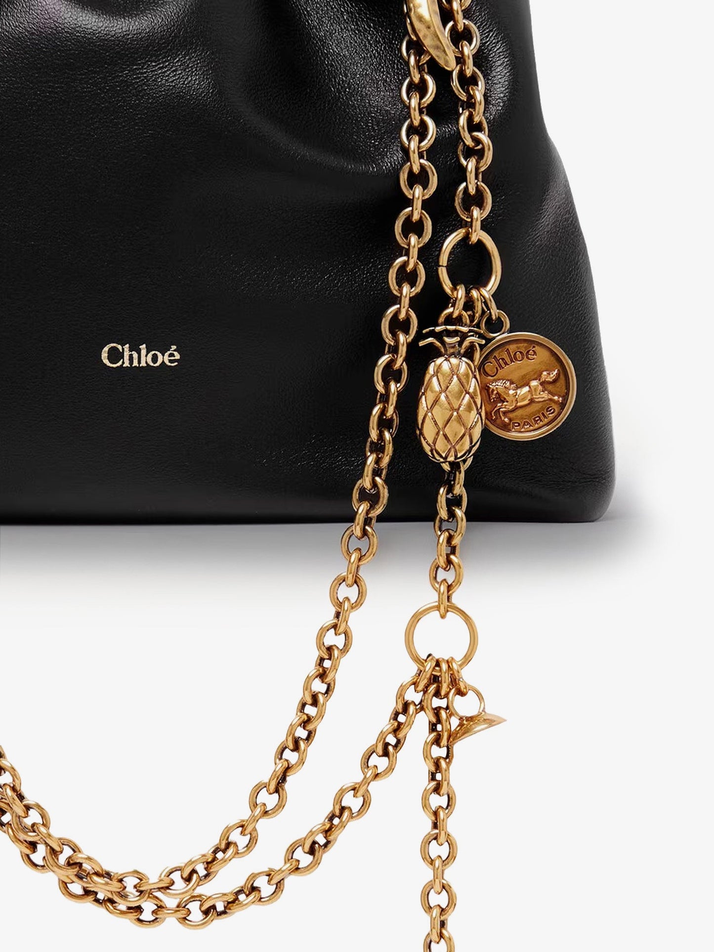 Chloe' Women Chloe Icons Mini Leather Crossbody Bag CHLOE