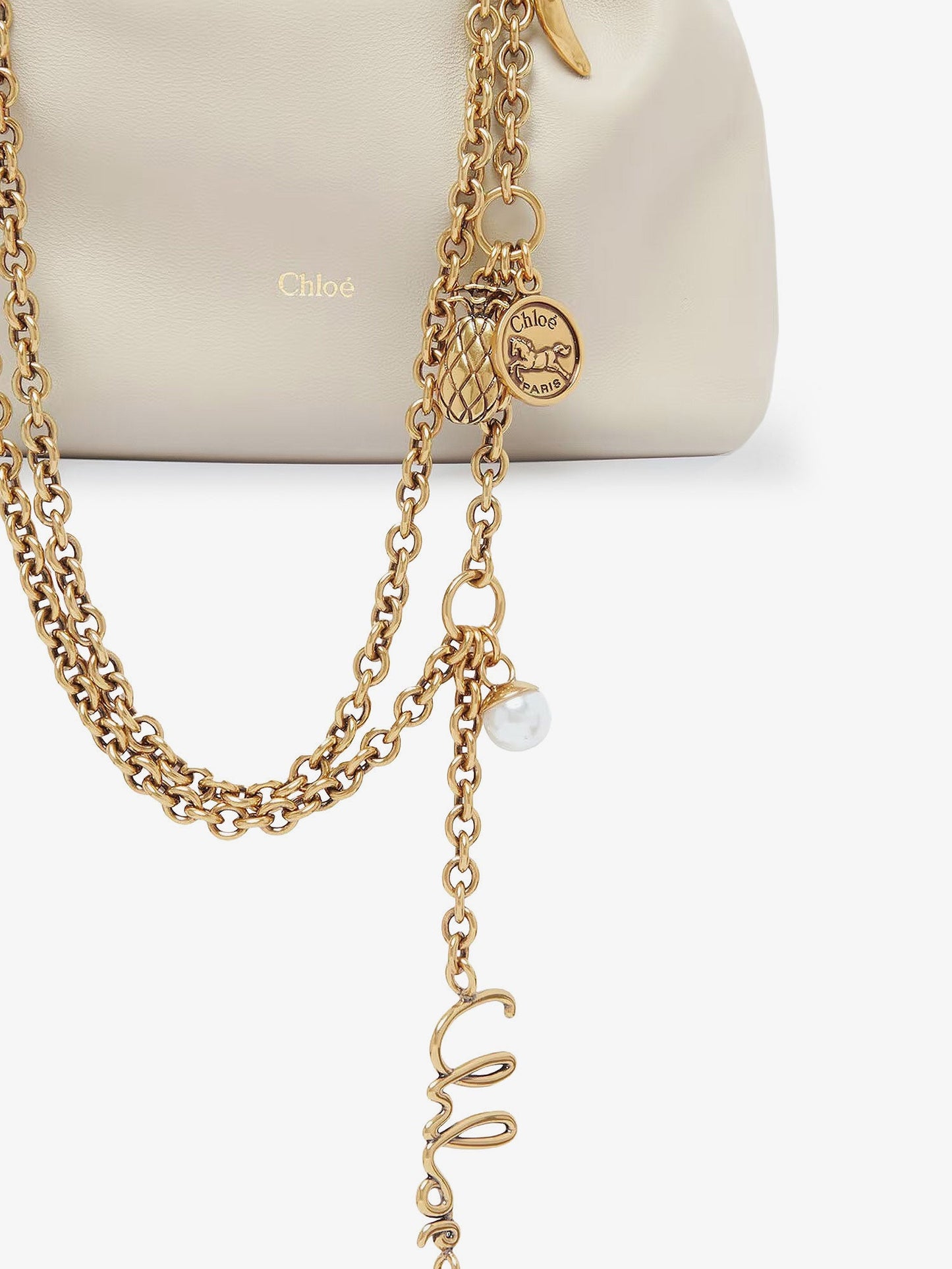 Chloe' Women Chloe Icons Mini Leather Crossbody Bag CHLOE