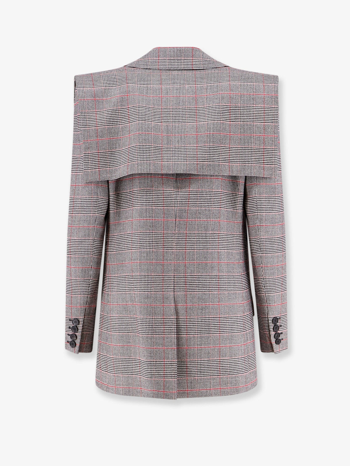 Chloe' Women Prince Of Wales Wool Blazer CHLOE