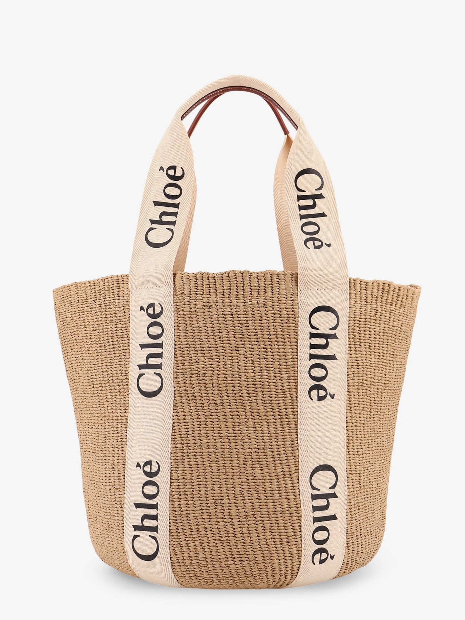 Chloe' Women Woody Raffia Shoulder Bag CHLOE