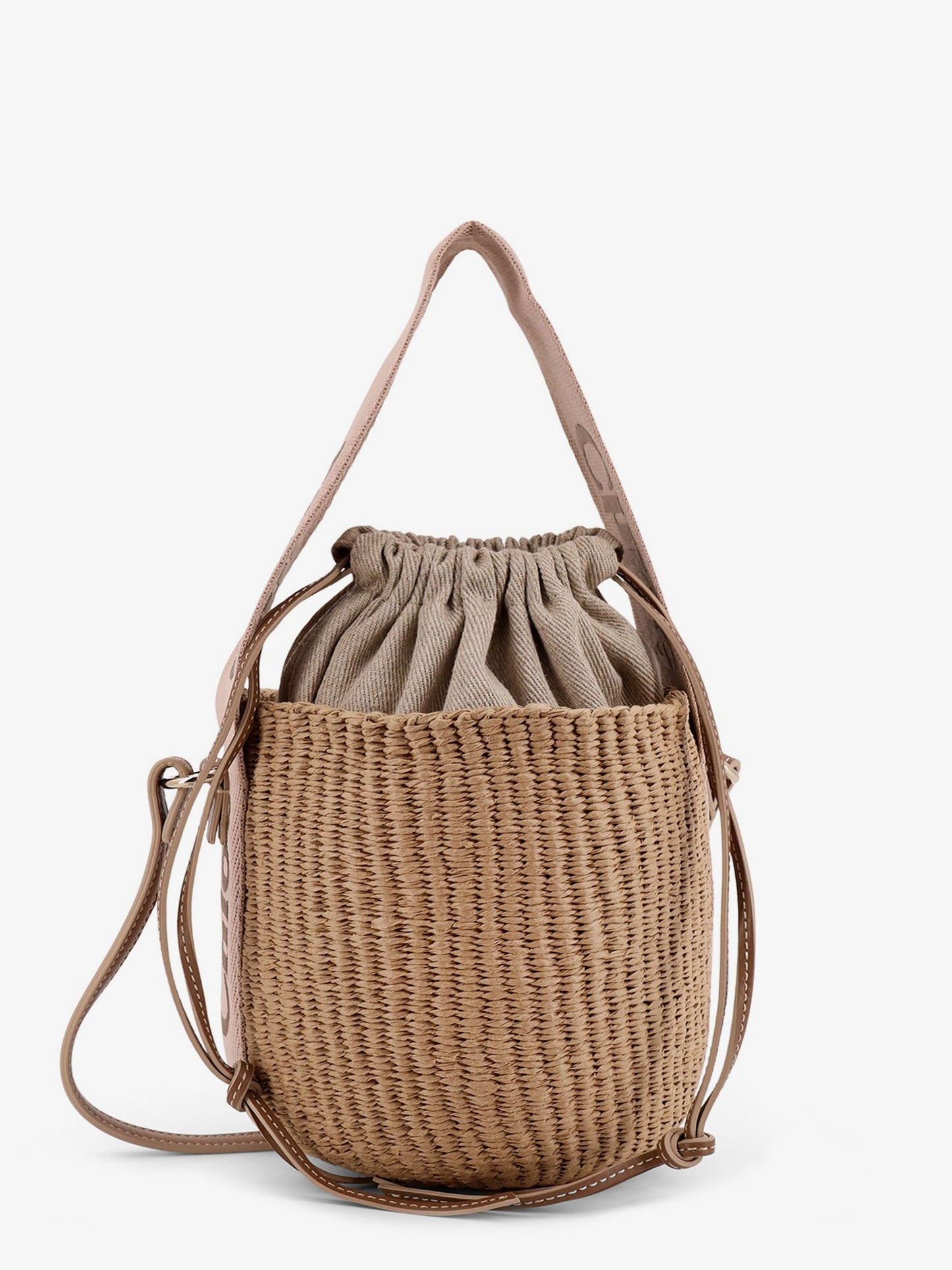 Chloe' Women Woody Raffia Bucket Bag CHLOE