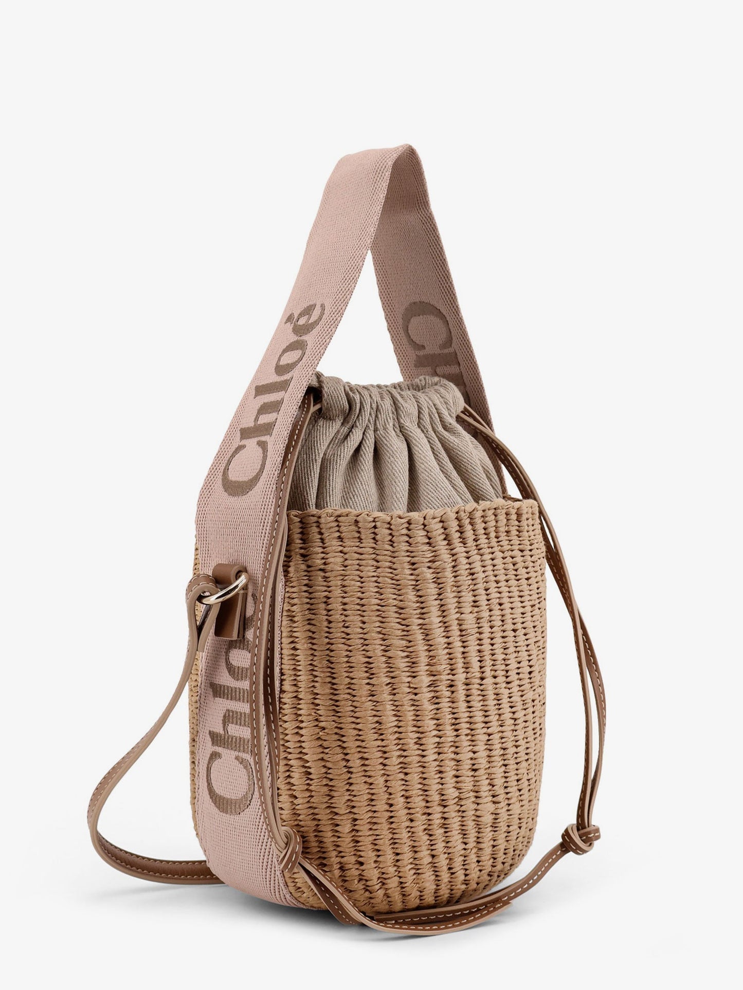 Chloe' Women Woody Raffia Bucket Bag CHLOE