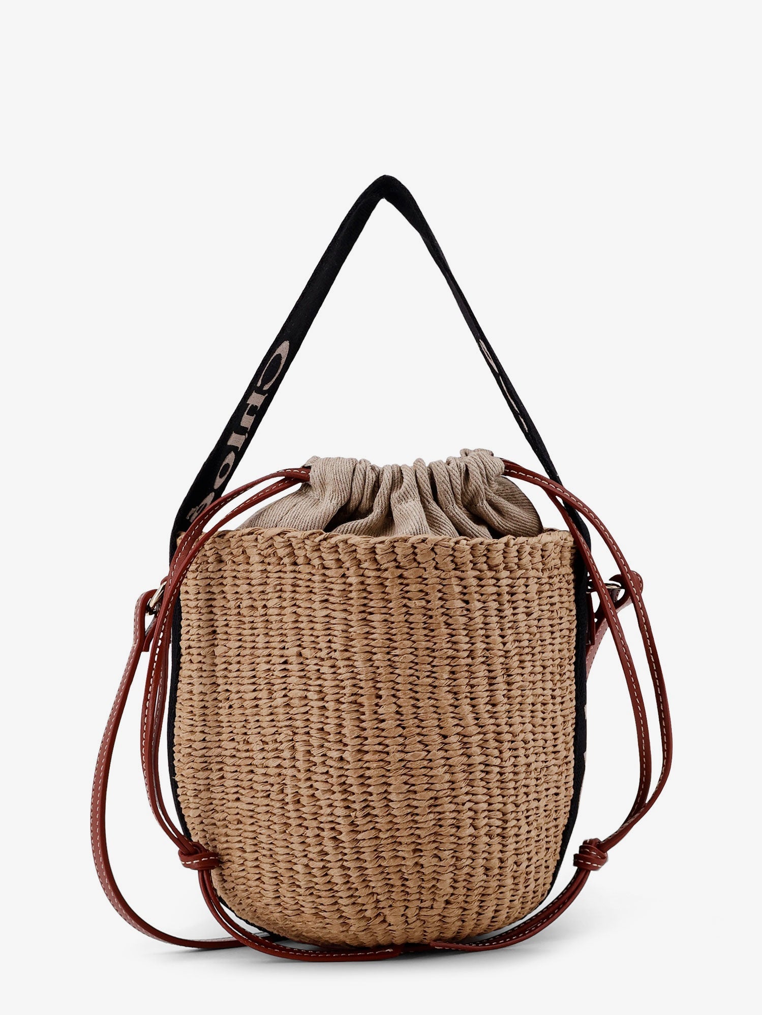 Chloe' Women Woody Raffia Bucket Bag CHLOE