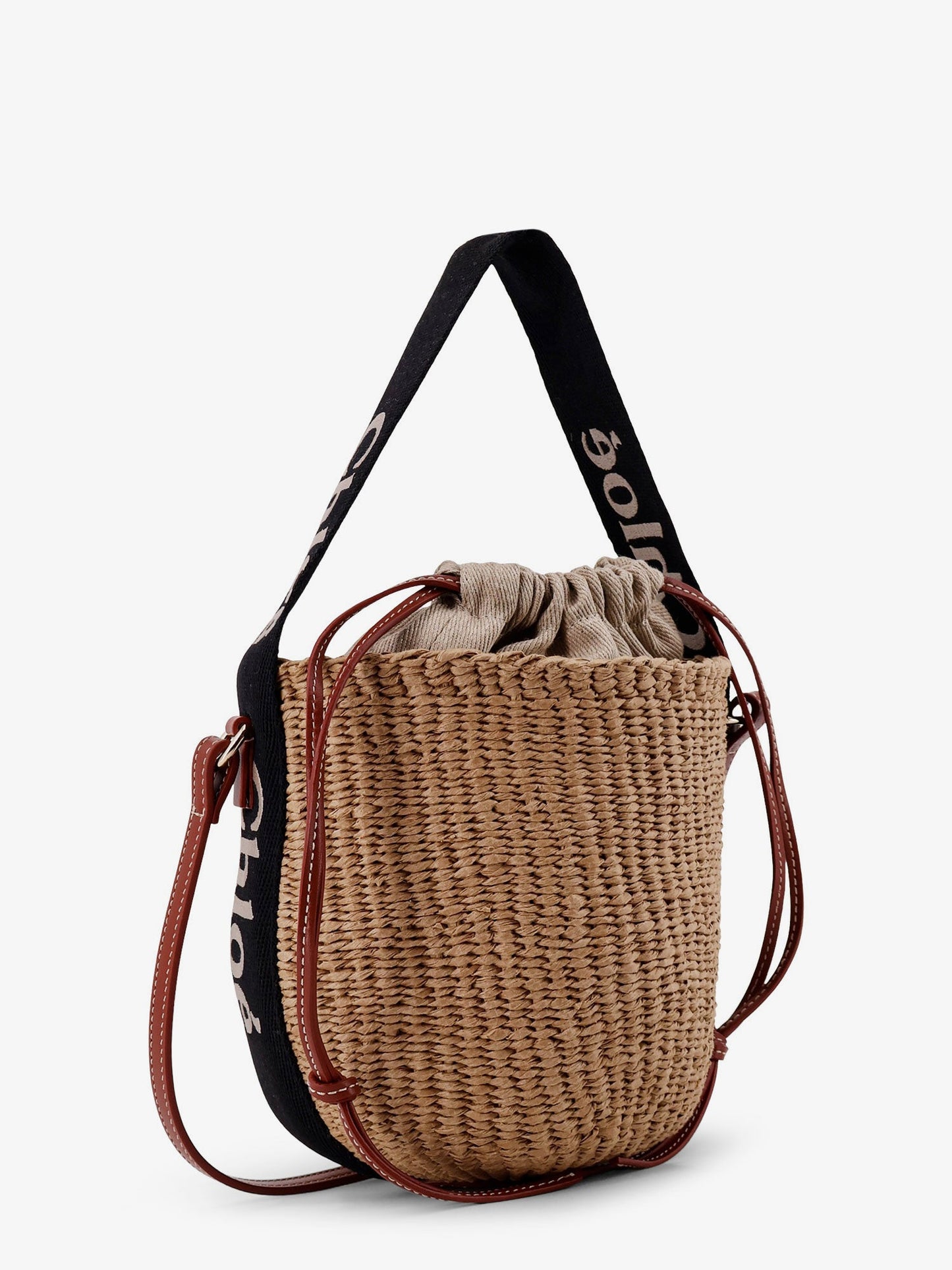 Chloe' Women Woody Raffia Bucket Bag CHLOE