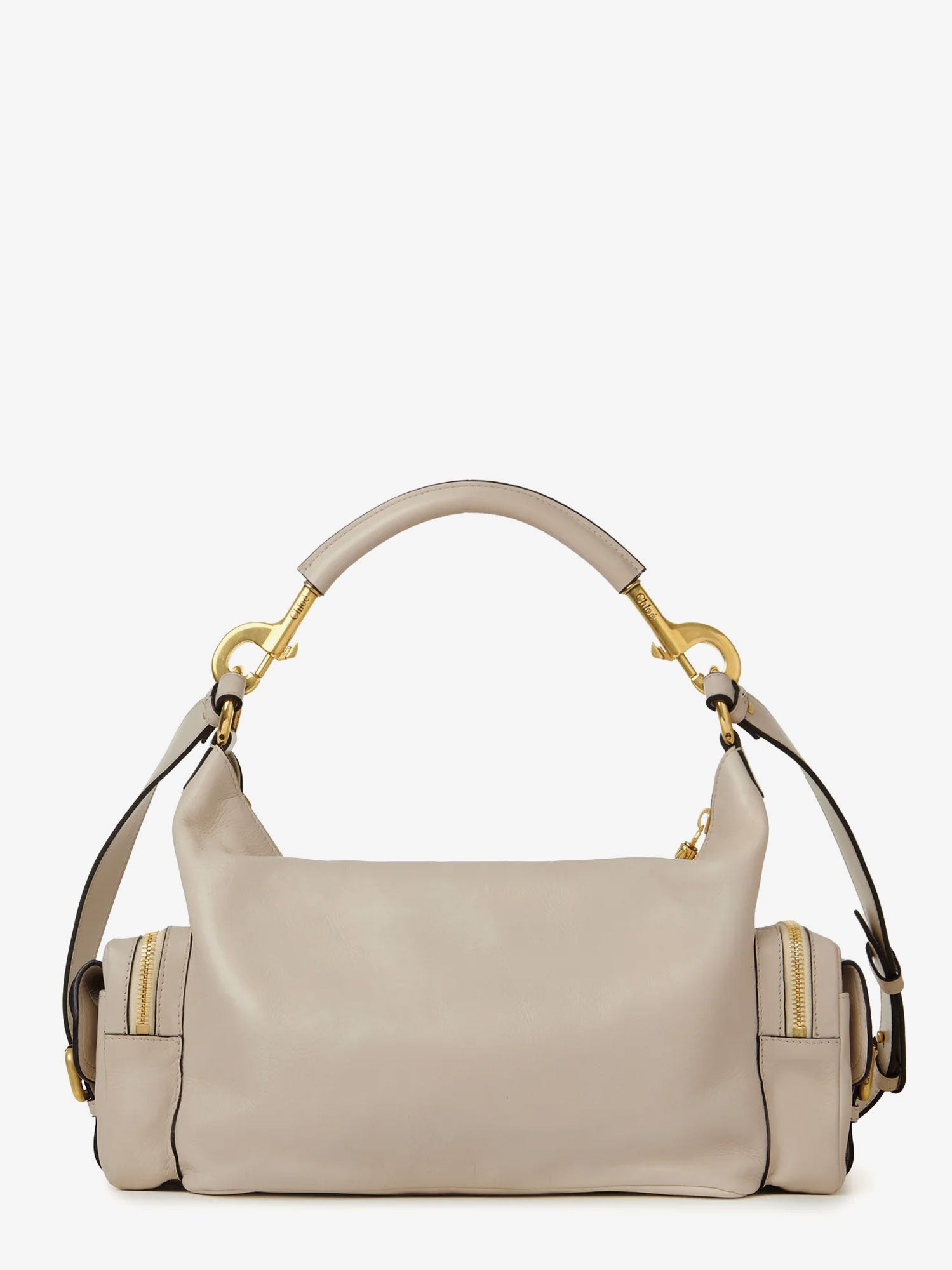 Chloe' Women Medium Double Carry Leather Shoulder Bag CHLOE