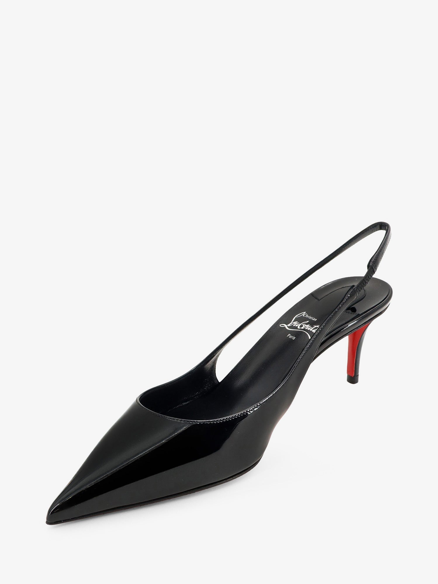 Christian Louboutin Women Miss Z Patent Leather Slingback Pumps CHRISTIAN LOUBOUTIN