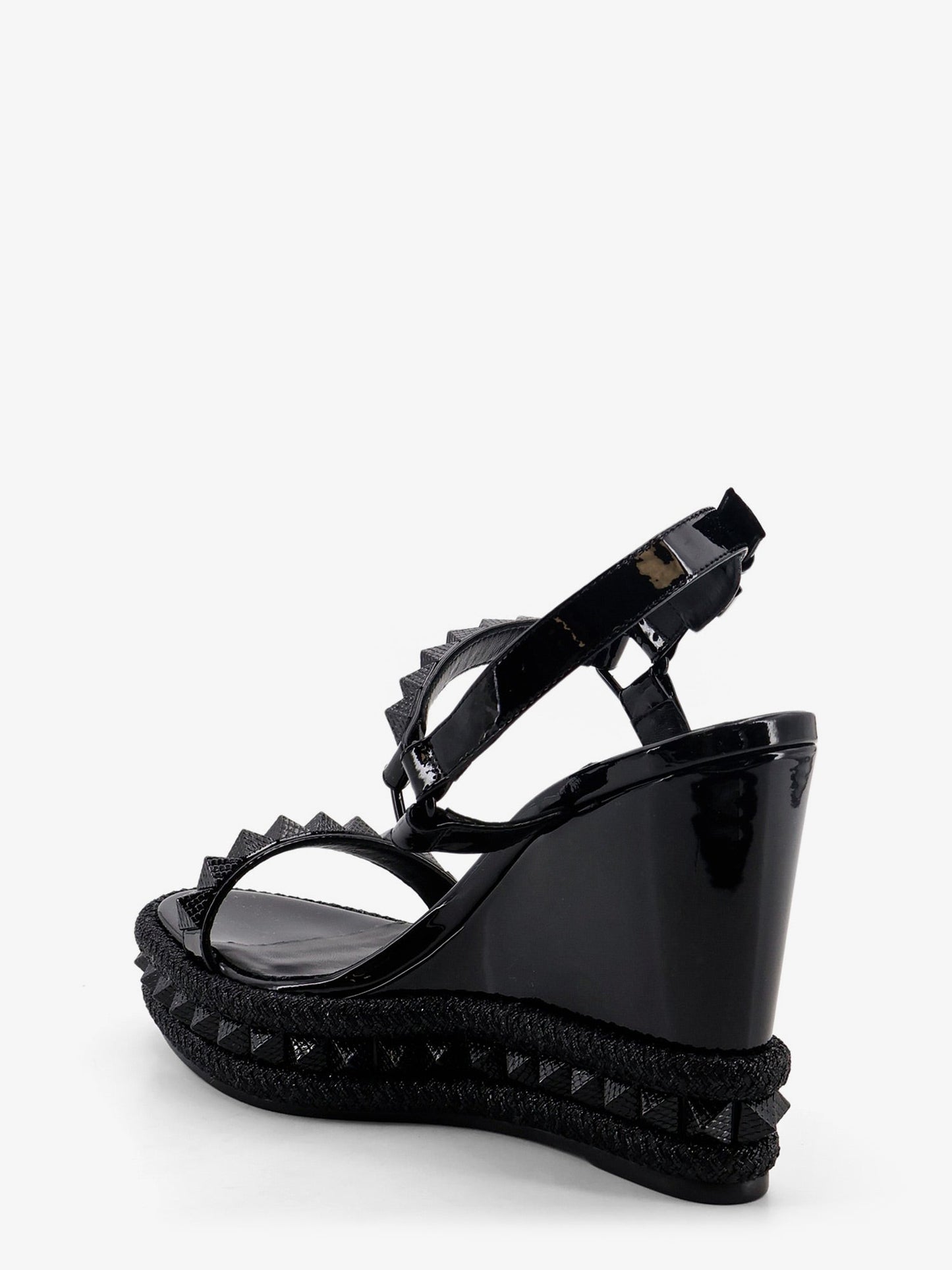Christian Louboutin Women Pyra Clou Leather Sandals CHRISTIAN LOUBOUTIN