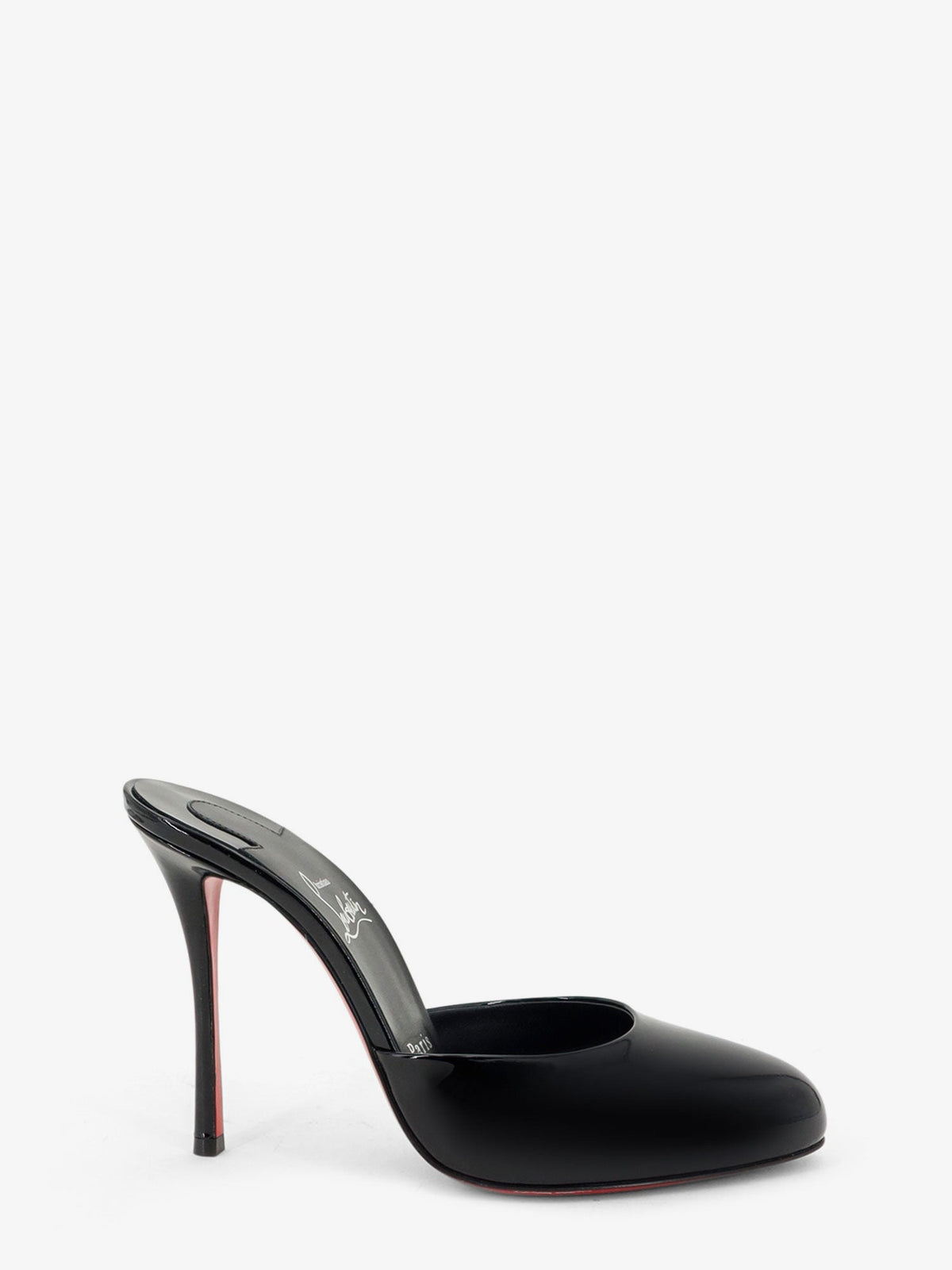 Christian Louboutin Women Patent Leather Dolly Mule Sandals CHRISTIAN LOUBOUTIN