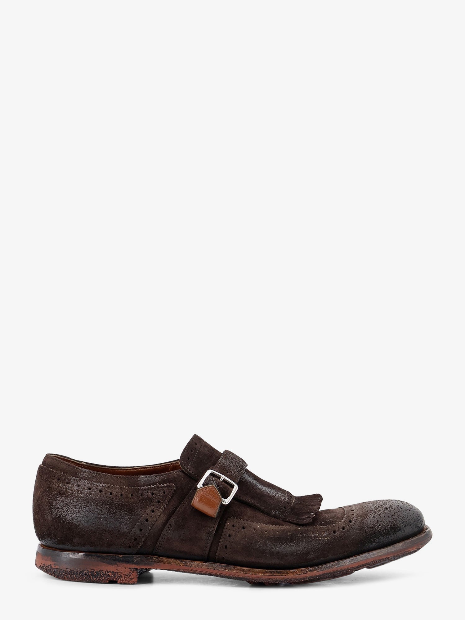 Church's Men Shanghai Loafers In Vintage-Effect Suede CHURCH'S