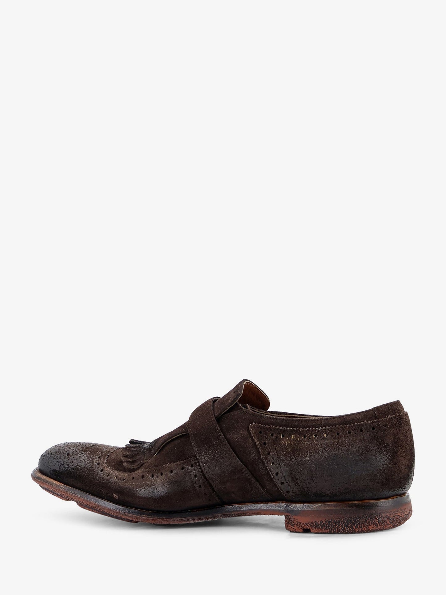 Church's Men Shanghai Loafers In Vintage-Effect Suede CHURCH'S