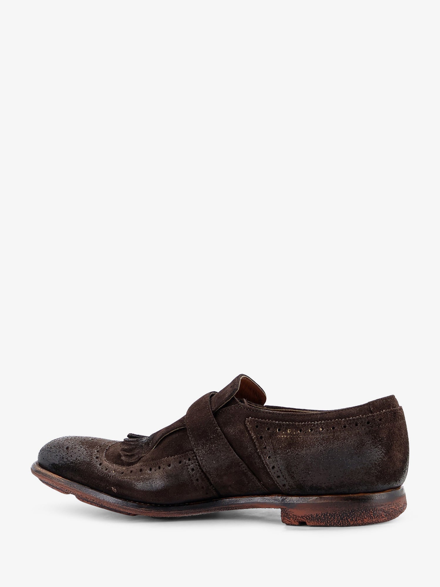 Church's Men Shanghai Loafers In Vintage-Effect Suede CHURCH'S