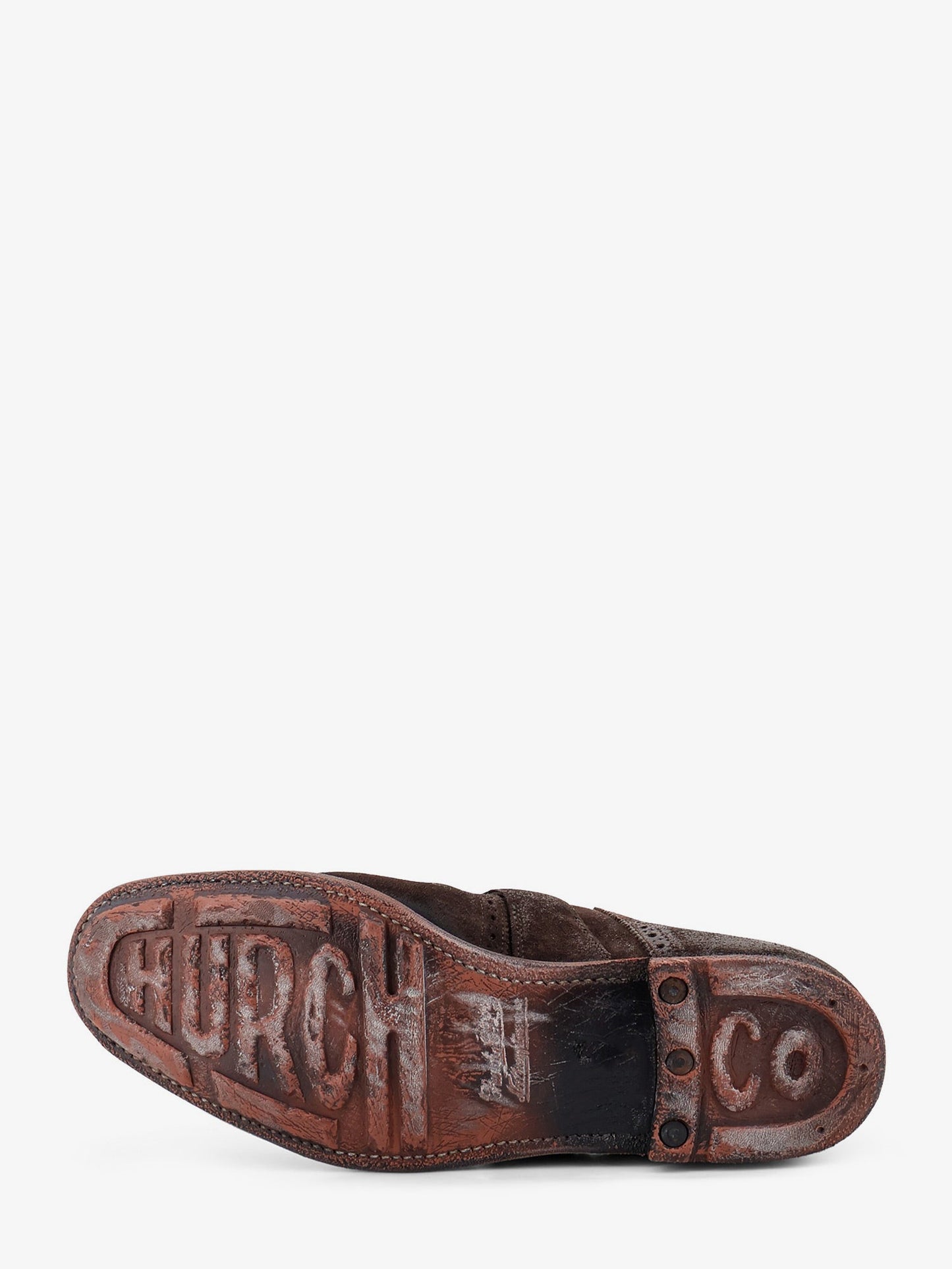 Church's Men Shanghai Loafers In Vintage-Effect Suede CHURCH'S