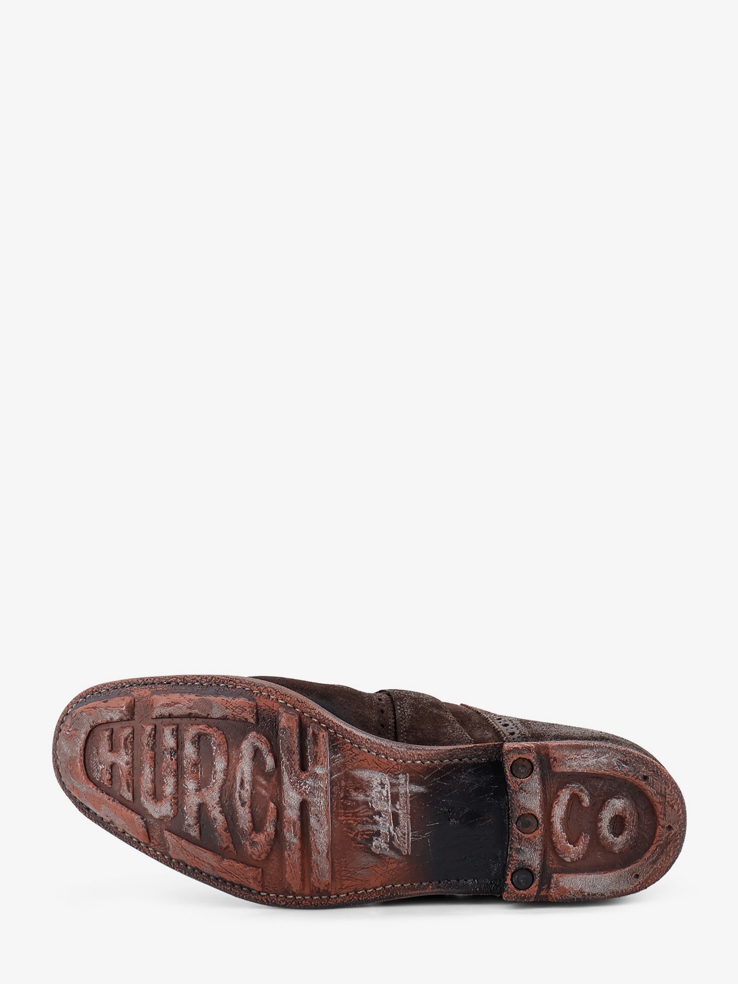 Church's Men Shanghai Loafers In Vintage-Effect Suede CHURCH'S