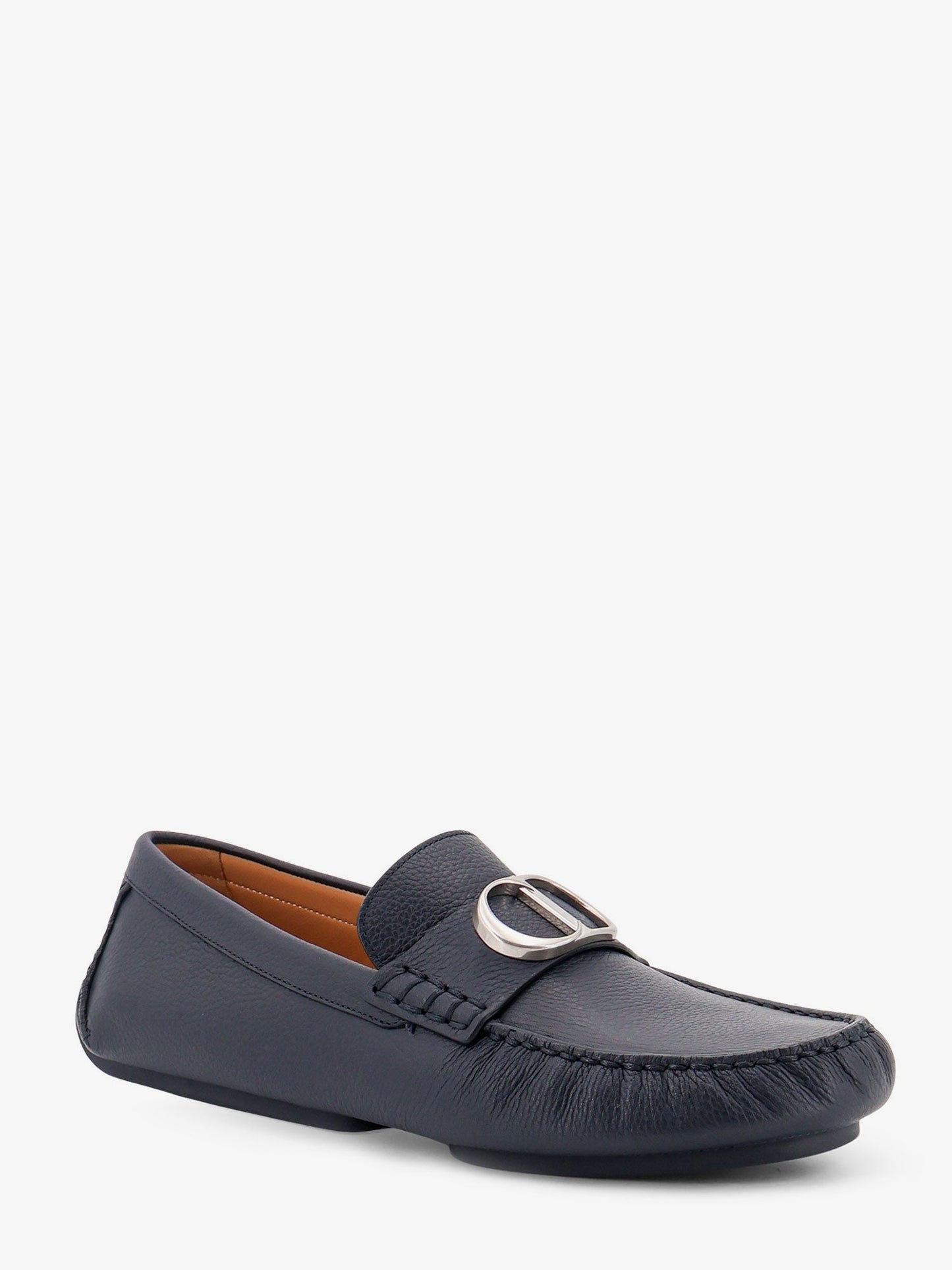 Dior Men Roadie Leather Loafers CHRISTIAN DIOR